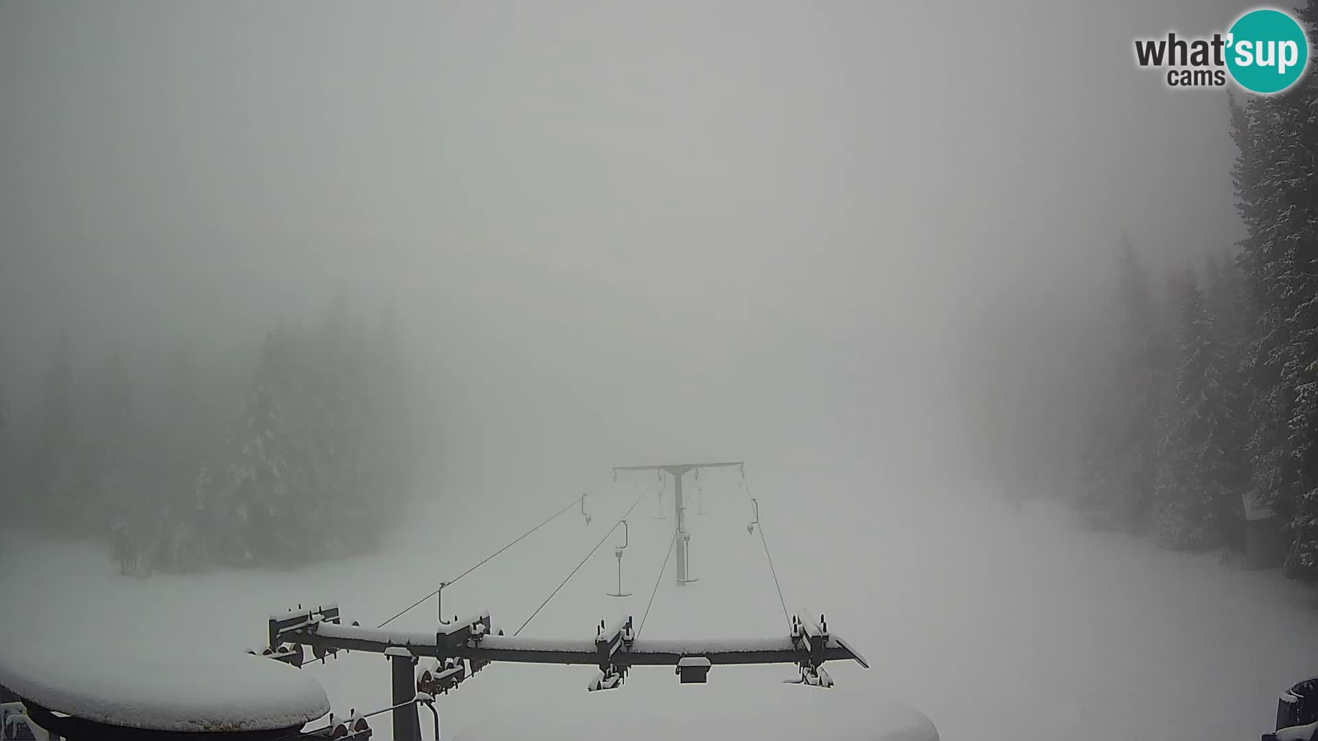 Skigebiet Rogla Webcam Ostruščica Piste 1 und 2