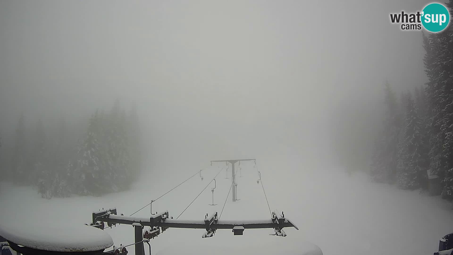 Station de ski Rogla Webcam Ostruščica pistes 1 et 2