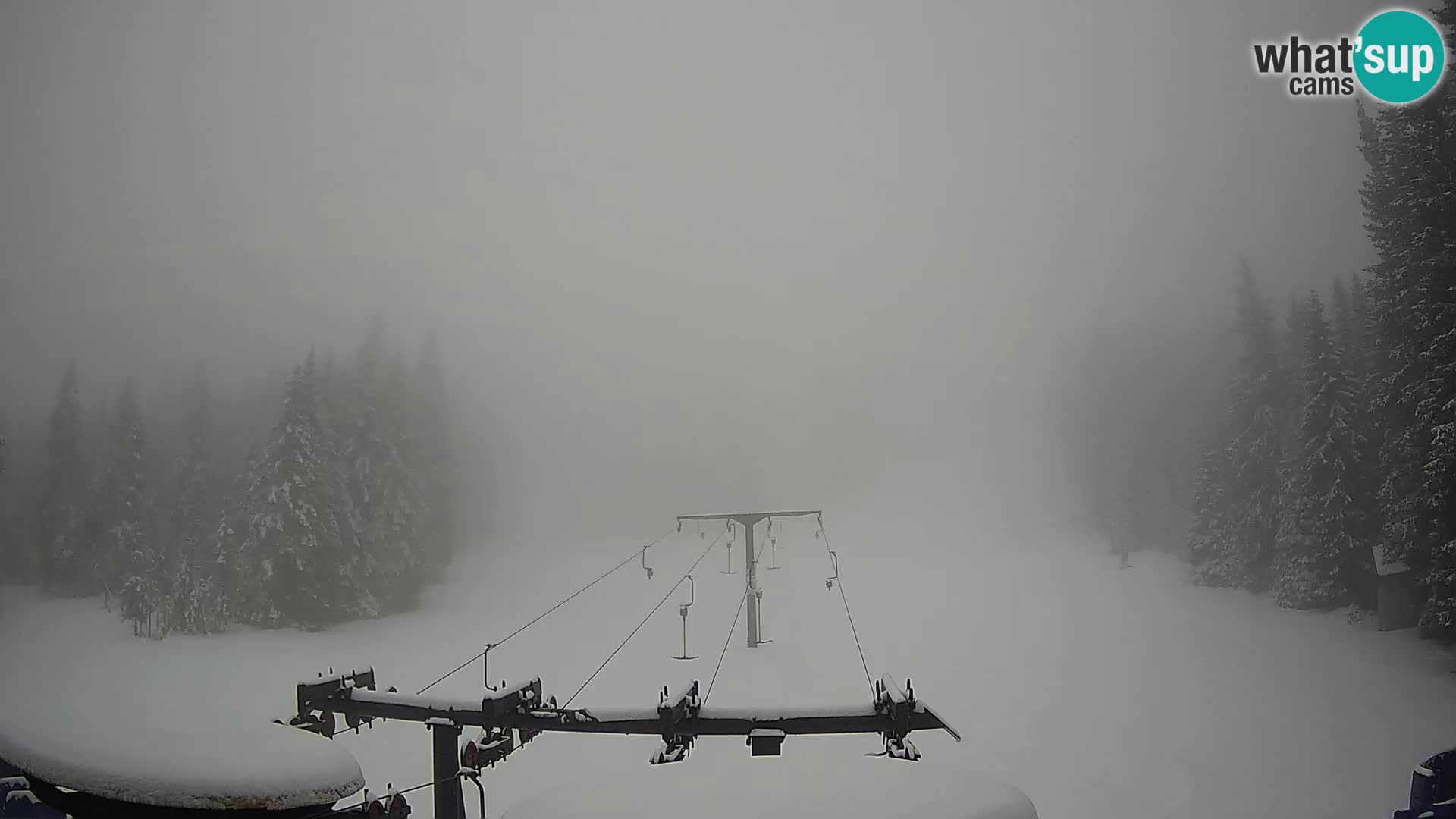 Estación de esquí Rogla Webcam Ostruščica pistas 1 y 2