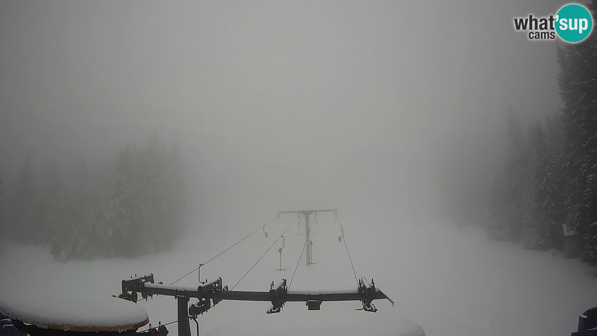 Estación de esquí Rogla Webcam Ostruščica pistas 1 y 2