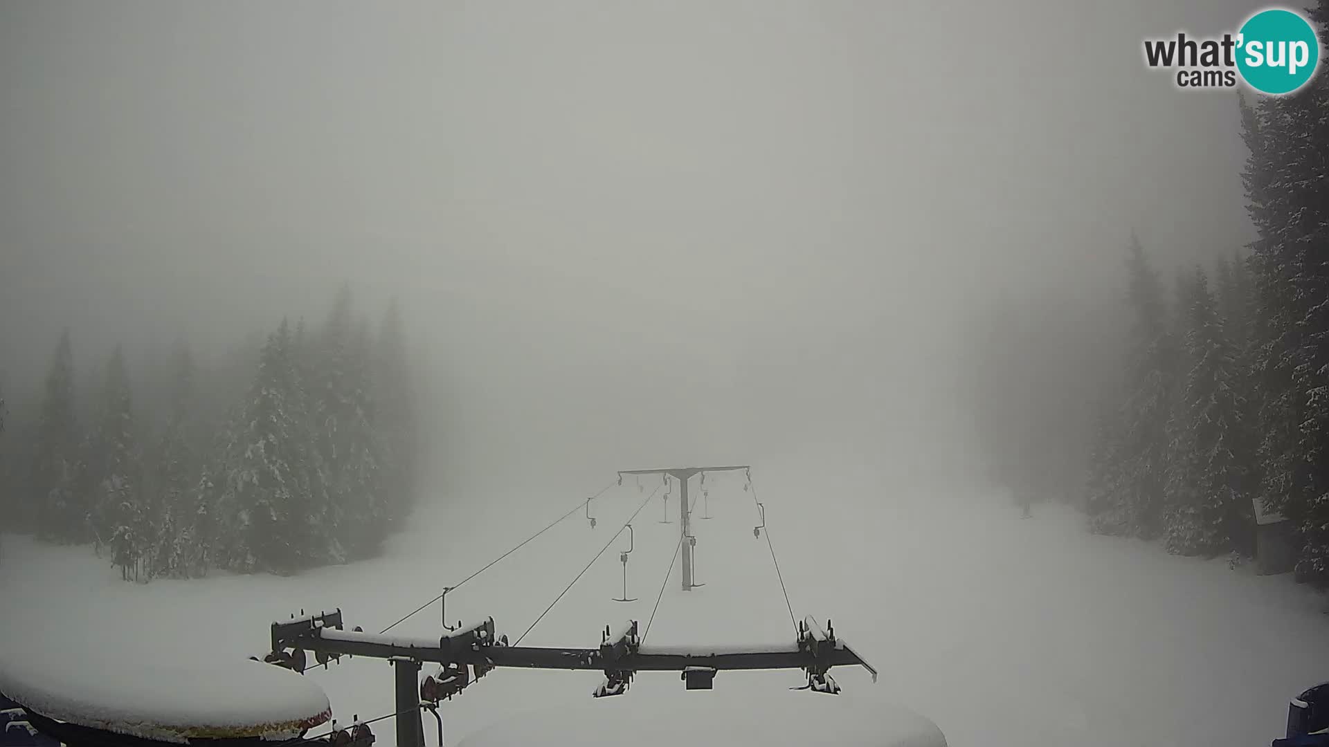 Station de ski Rogla Webcam Ostruščica pistes 1 et 2