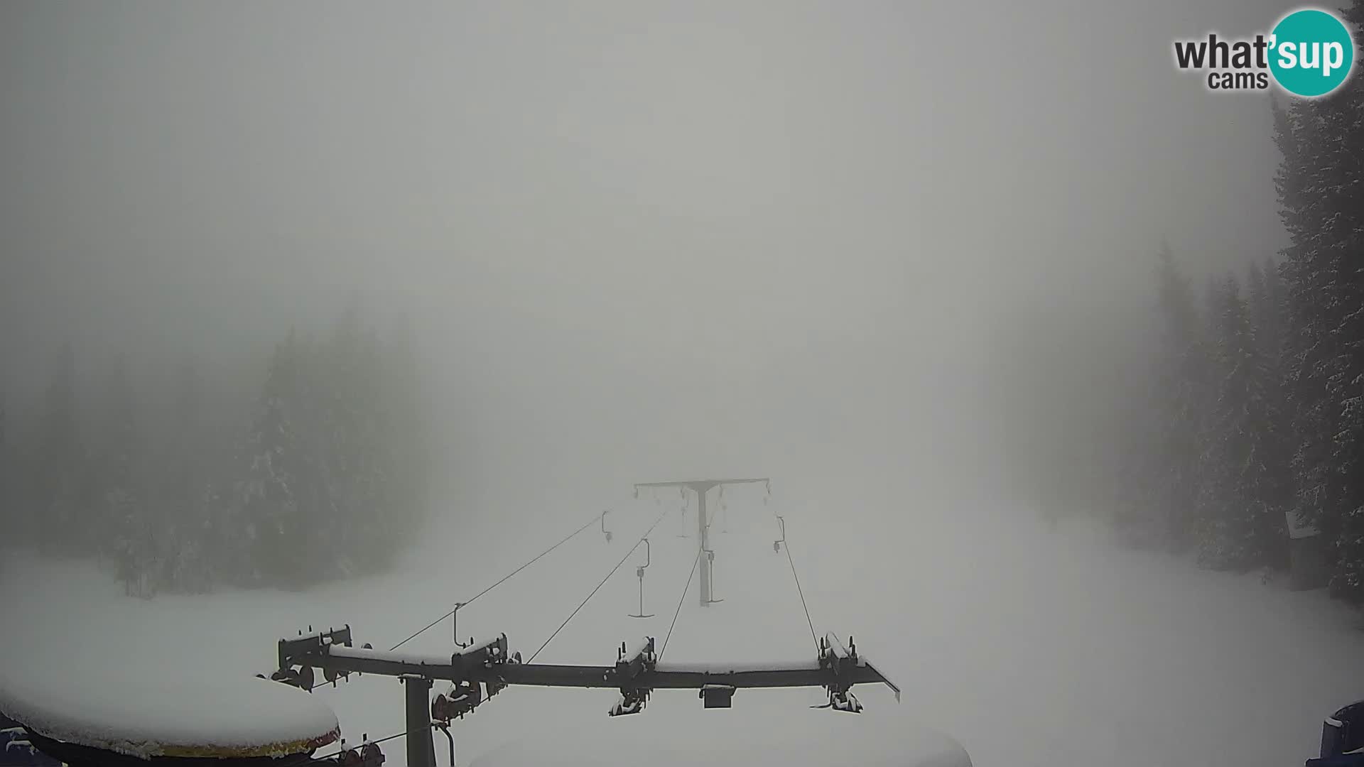 Skijalište Rogla web kamera Ostruščica proga 1 in 2