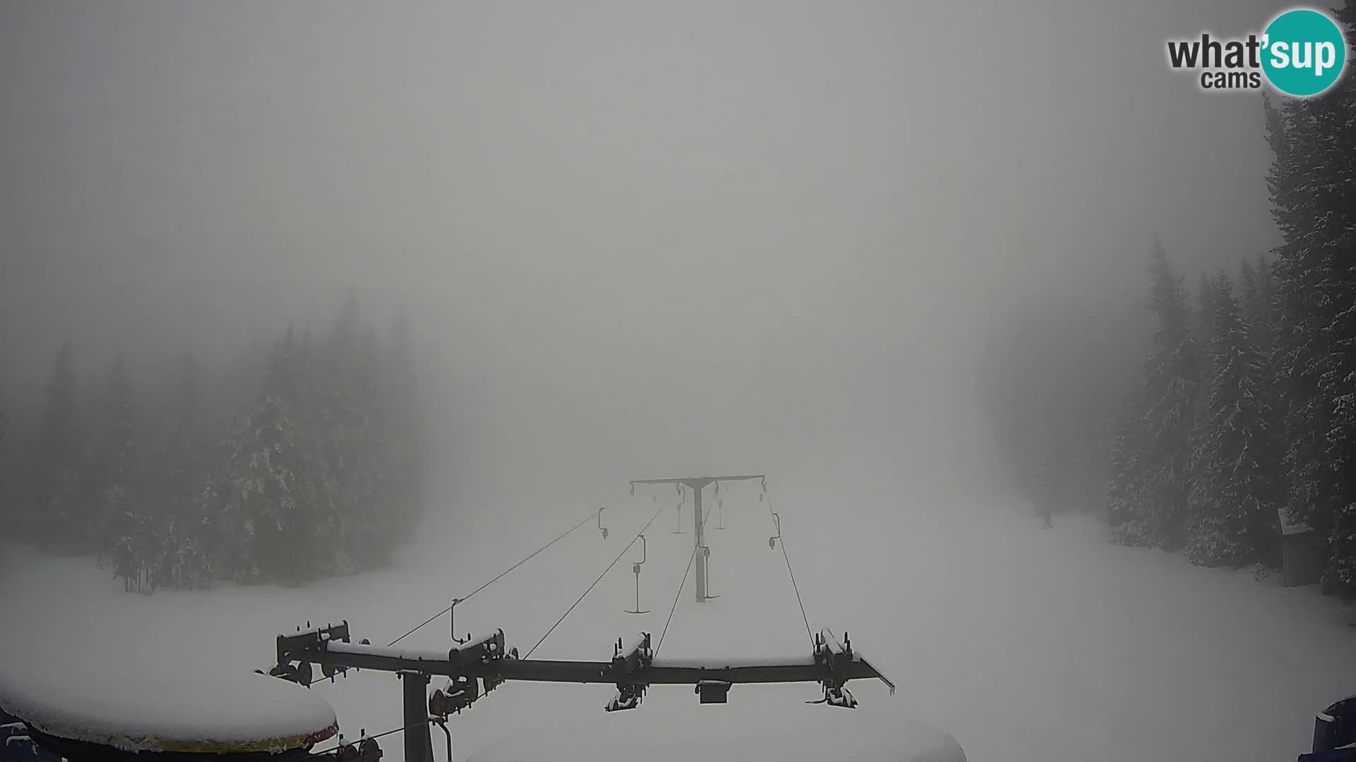 Estación de esquí Rogla Webcam Ostruščica pistas 1 y 2