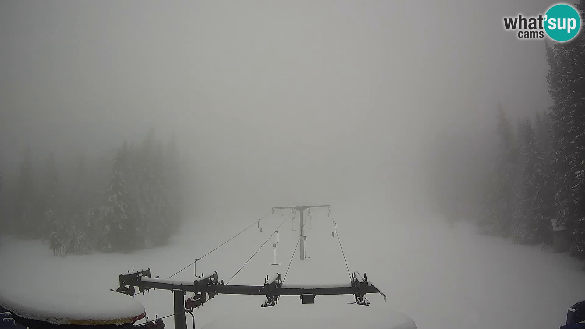 Estación de esquí Rogla Webcam Ostruščica pistas 1 y 2
