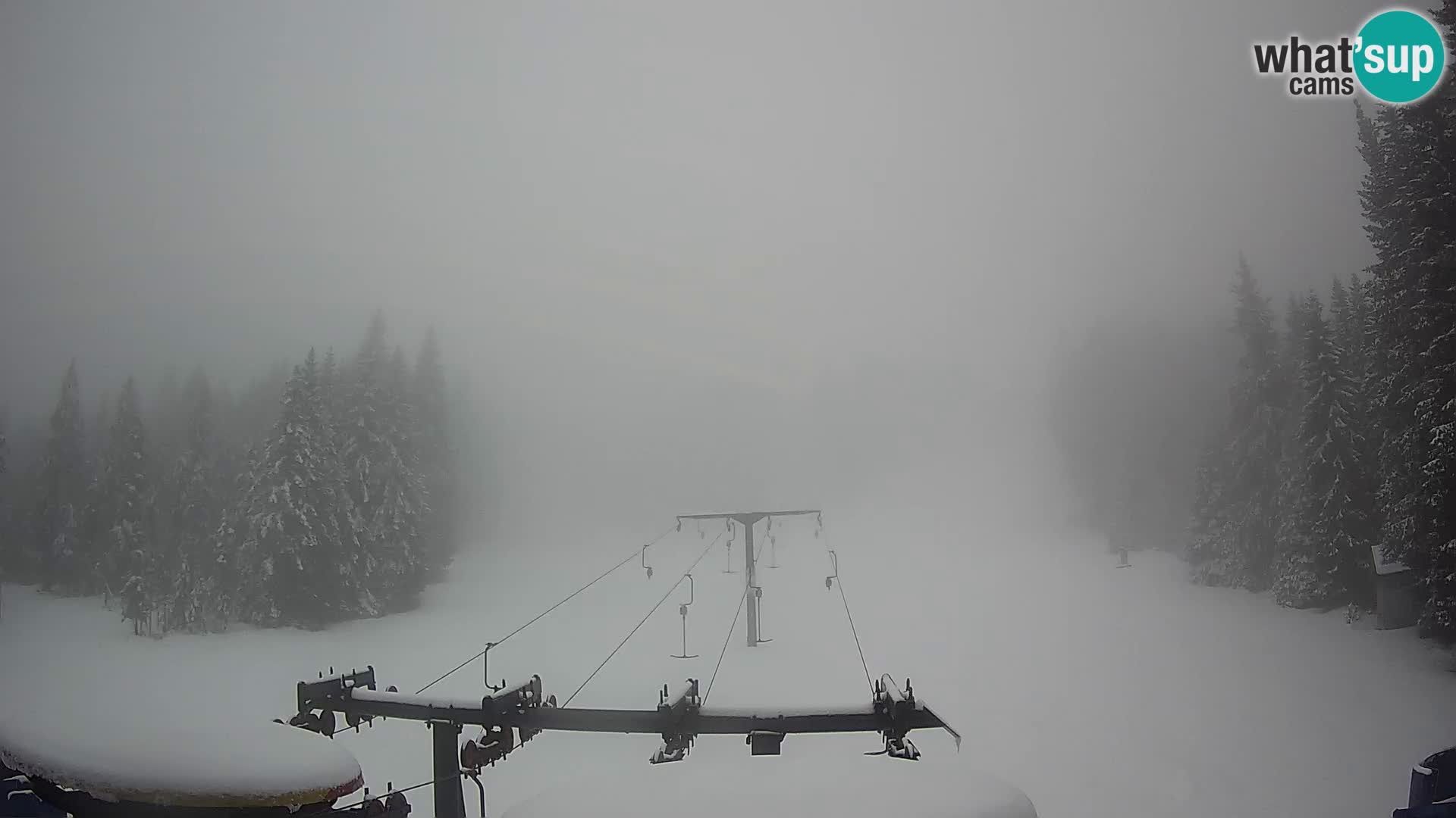 Estación de esquí Rogla Webcam Ostruščica pistas 1 y 2