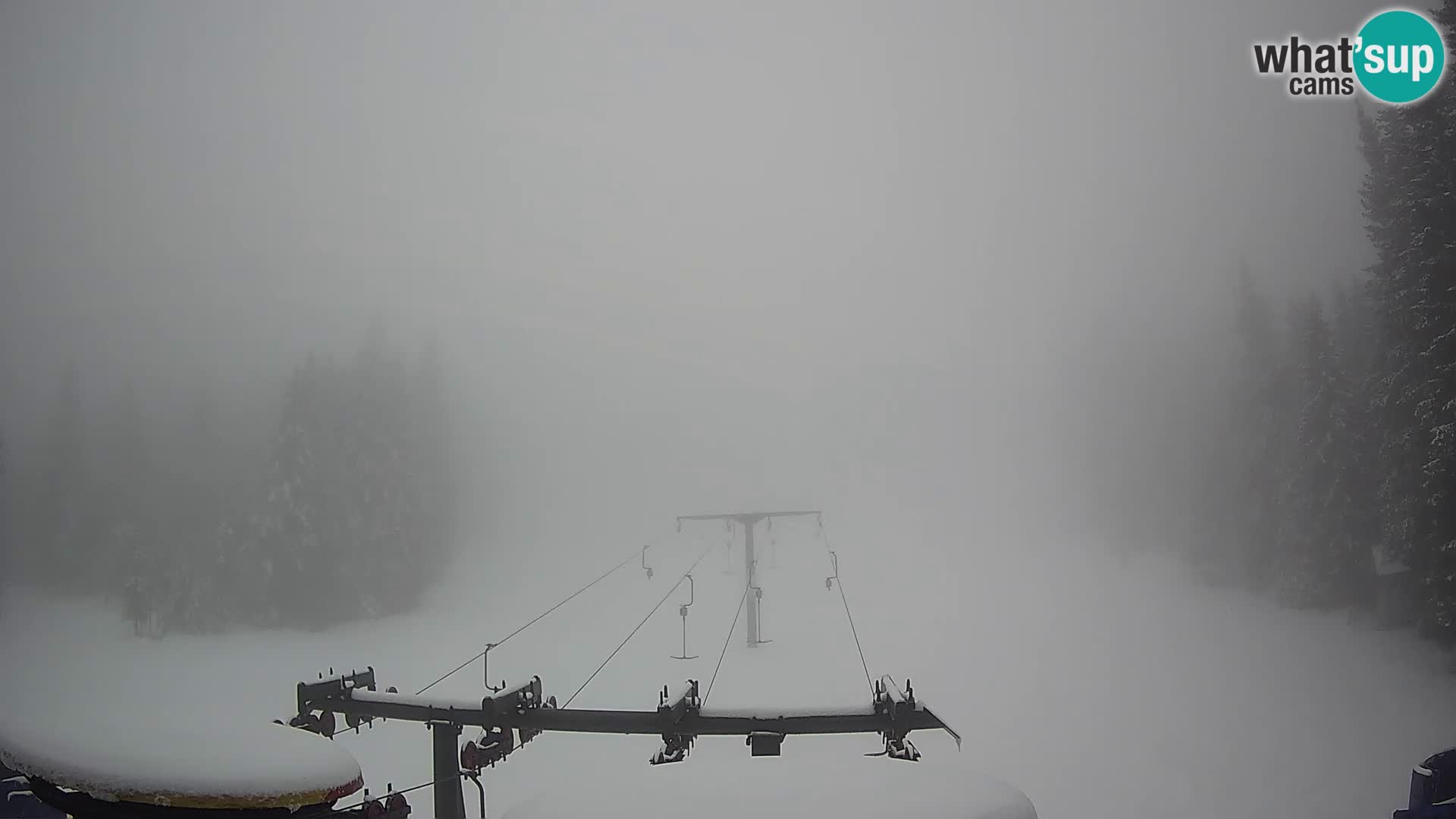 Station de ski Rogla Webcam Ostruščica pistes 1 et 2