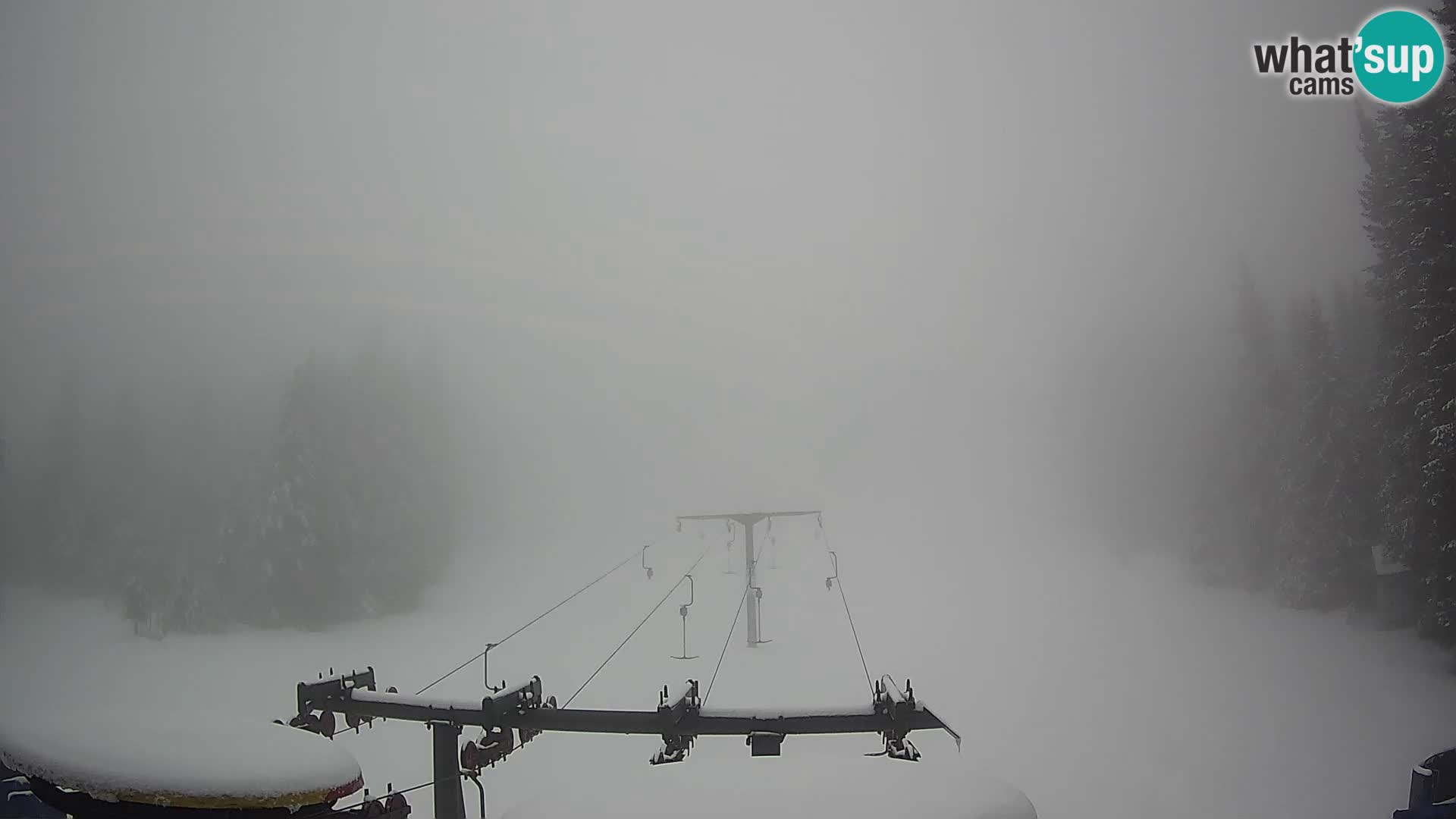 Comprensorio sciistico Rogla Webcam live Ostruščica piste 1 e 2