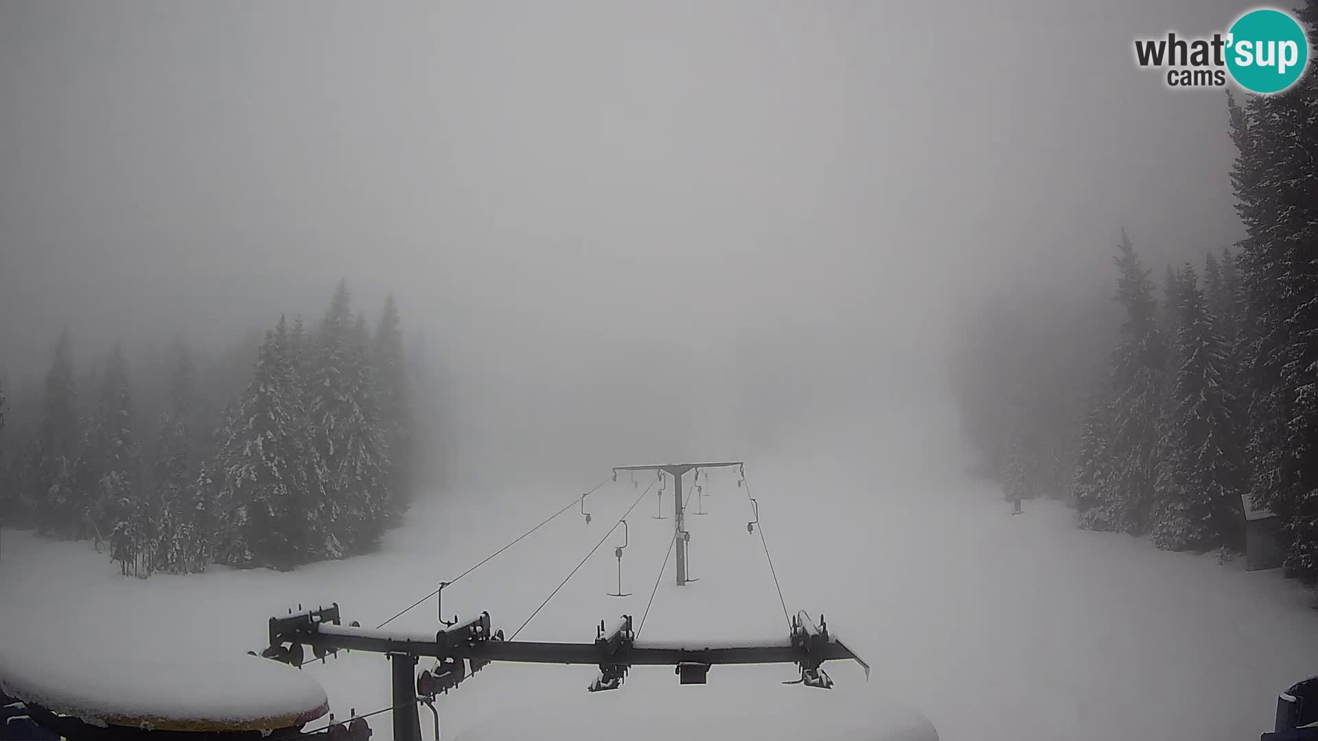 Comprensorio sciistico Rogla Webcam live Ostruščica piste 1 e 2