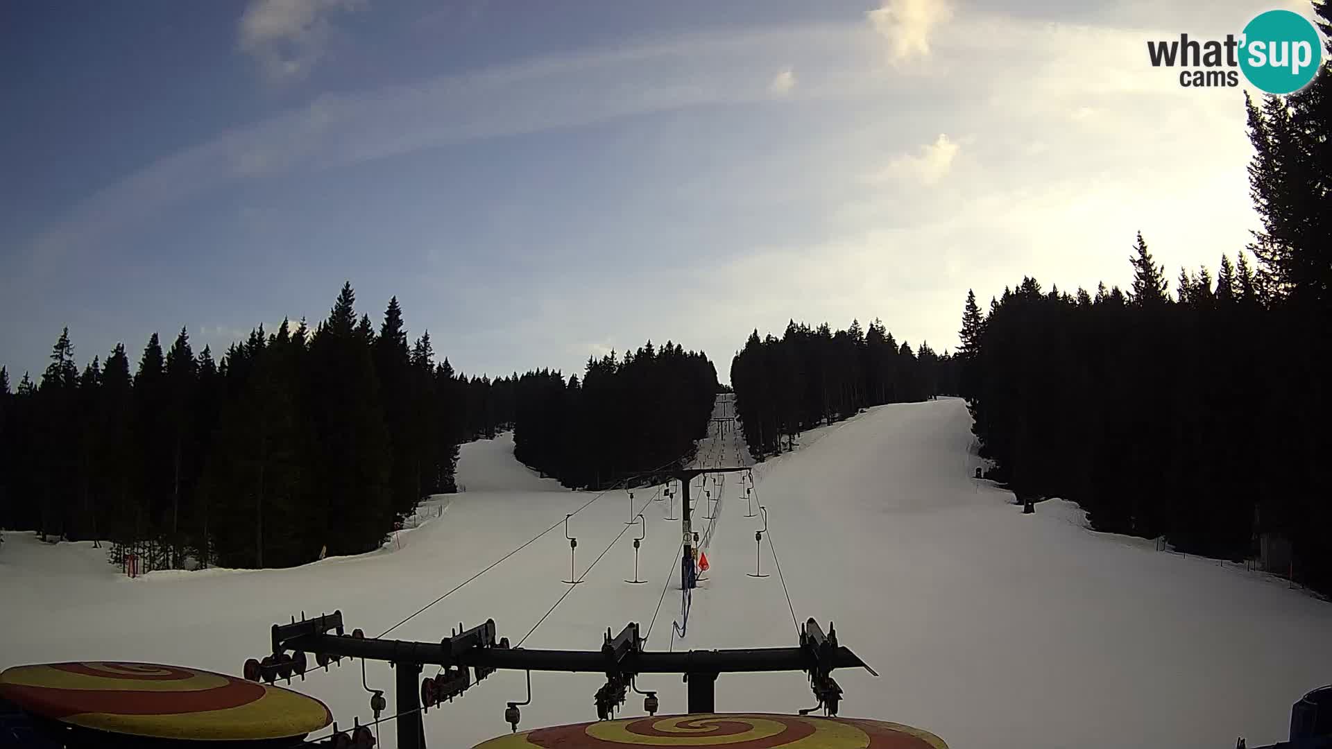 Station de ski Rogla Webcam Ostruščica pistes 1 et 2