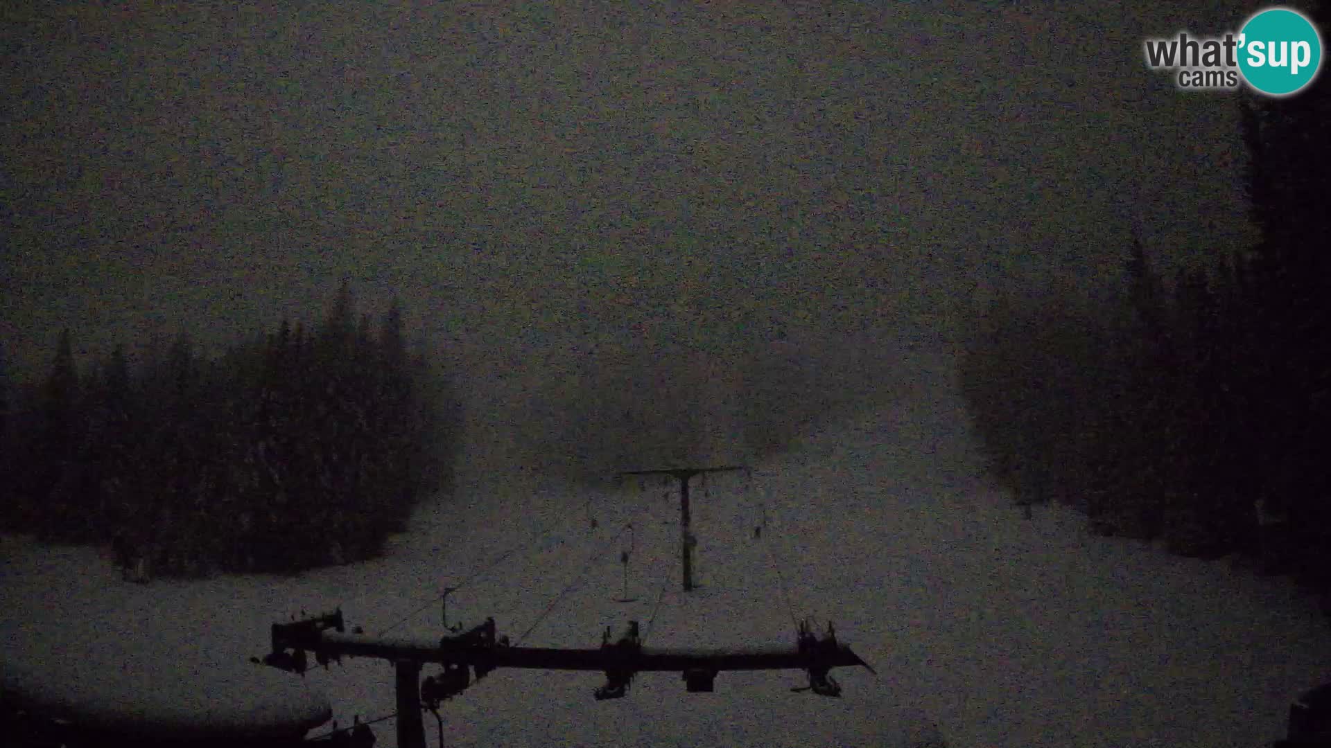 Skijalište Rogla web kamera Ostruščica proga 1 in 2