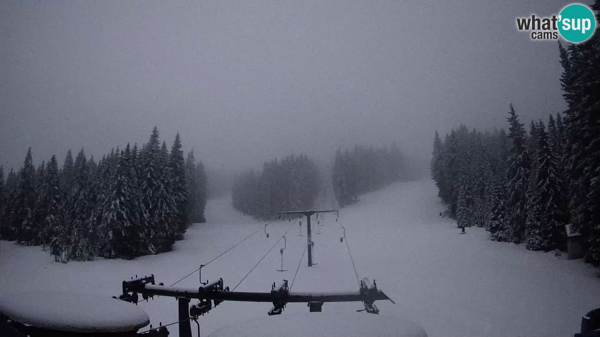 Estación de esquí Rogla Webcam Ostruščica pistas 1 y 2