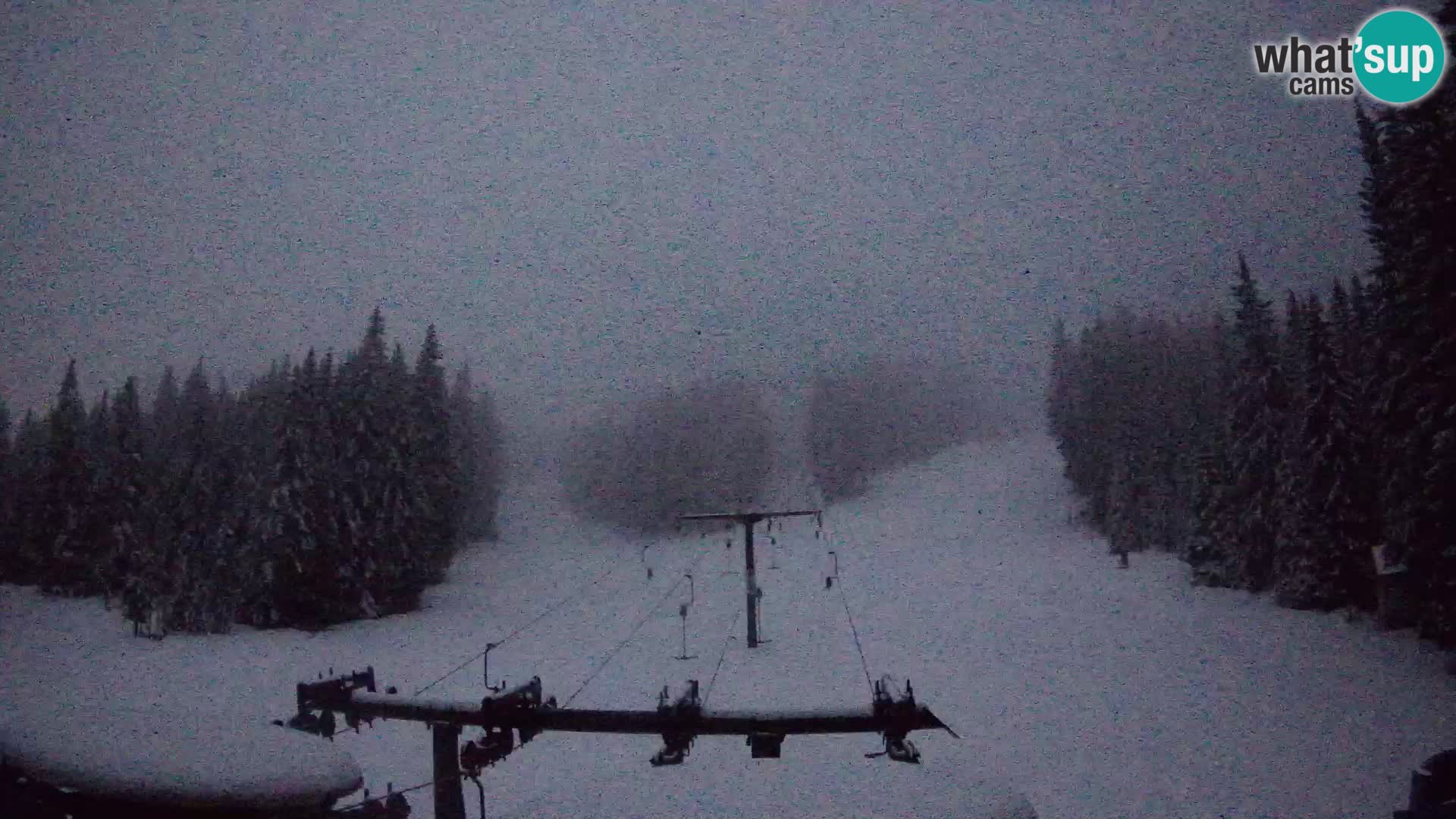 Estación de esquí Rogla Webcam Ostruščica pistas 1 y 2