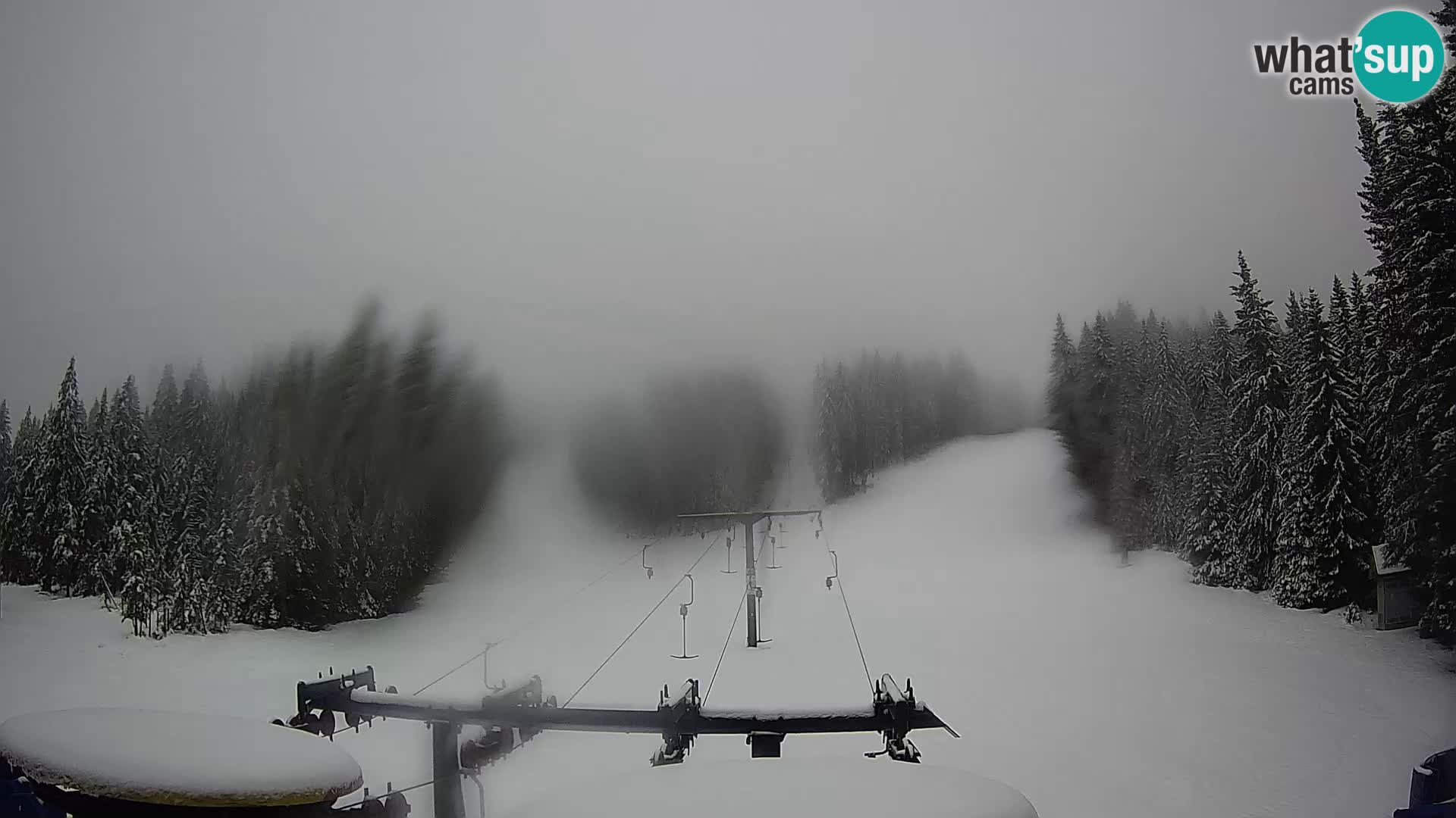 Estación de esquí Rogla Webcam Ostruščica pistas 1 y 2