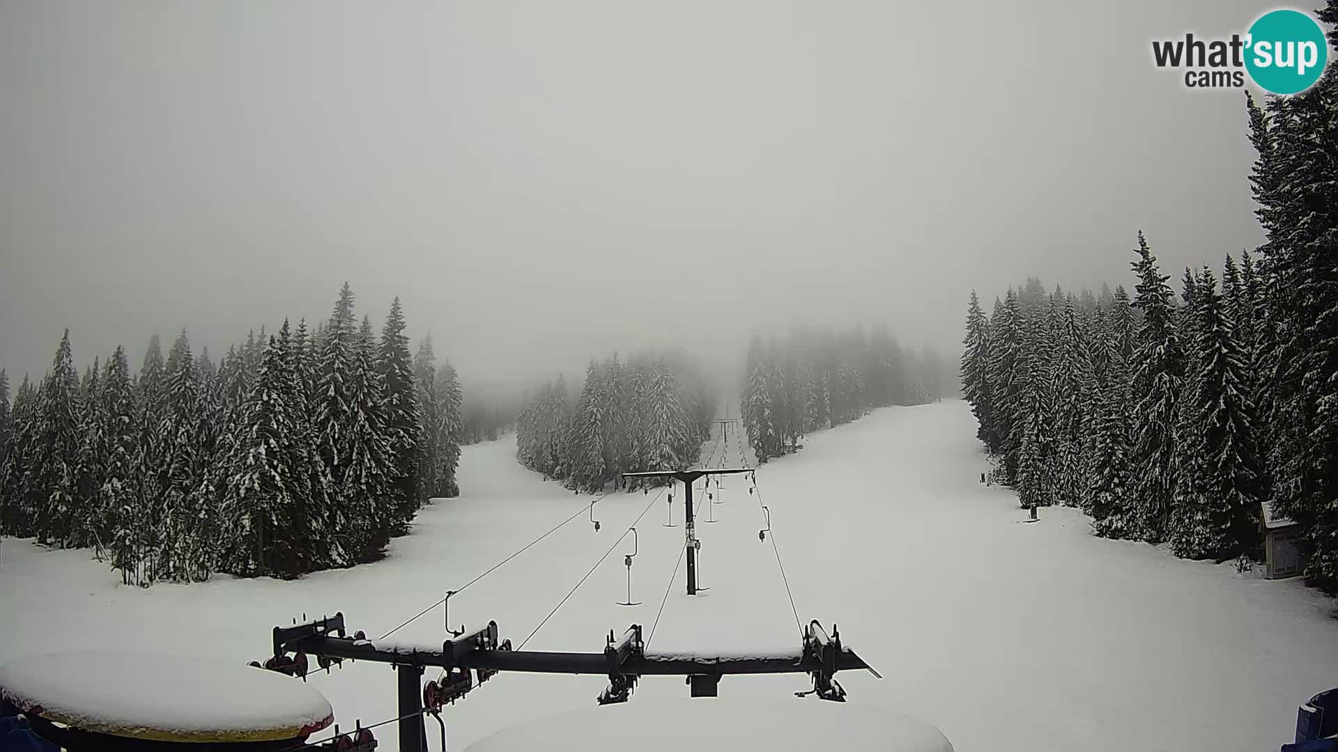 Station de ski Rogla Webcam Ostruščica pistes 1 et 2