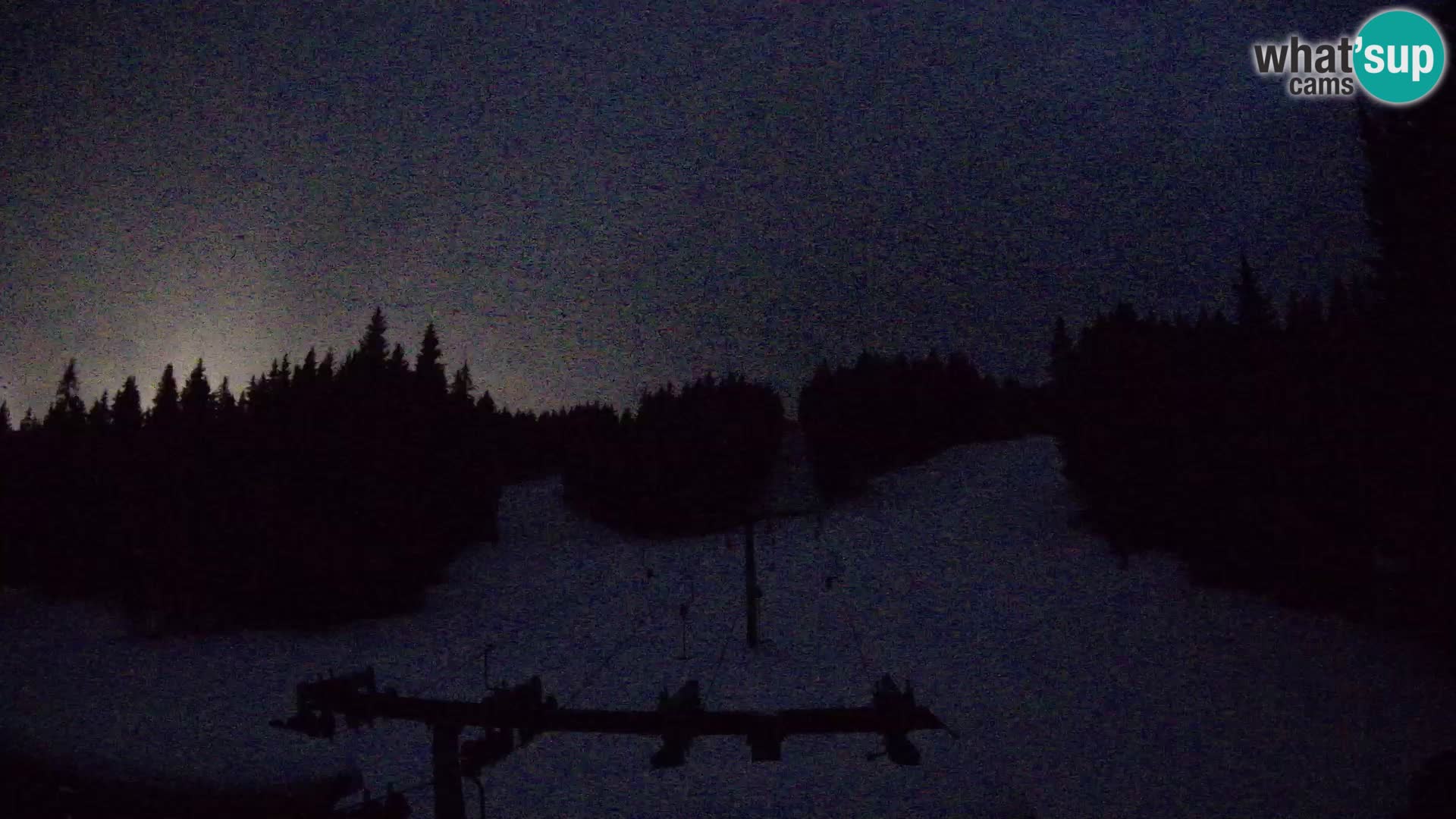 Smučišče Rogla Spletna kamera Ostruščica proga 1 in 2