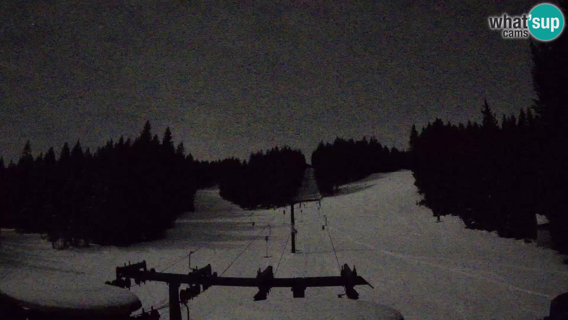 Skigebiet Rogla Webcam Ostruščica Piste 1 und 2