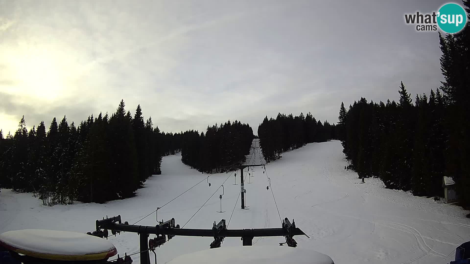 Estación de esquí Rogla Webcam Ostruščica pistas 1 y 2