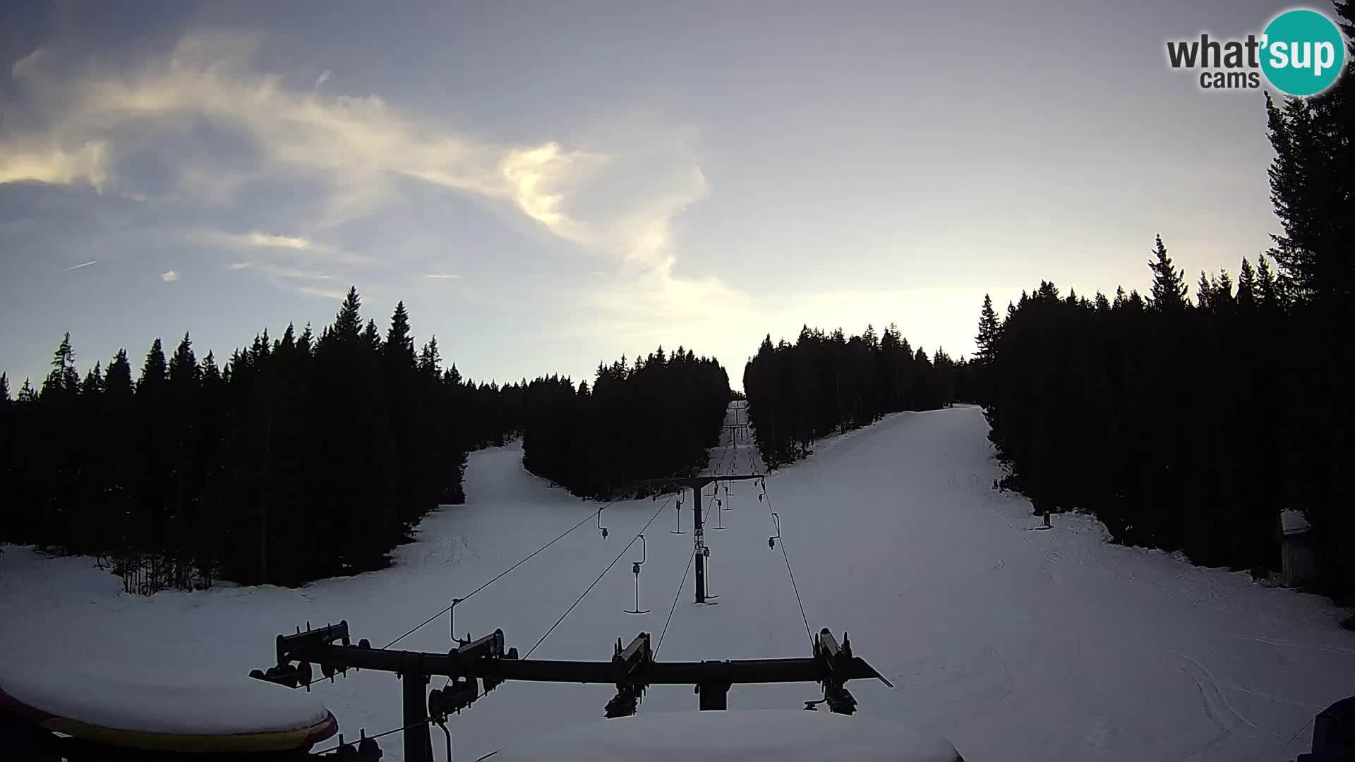 Station de ski Rogla Webcam Ostruščica pistes 1 et 2