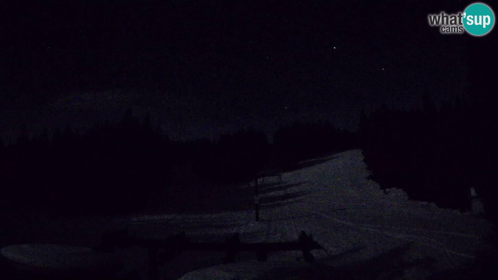 Skigebiet Rogla Webcam Ostruščica Piste 1 und 2