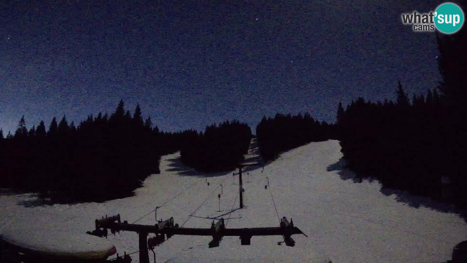 Comprensorio sciistico Rogla Webcam live Ostruščica piste 1 e 2
