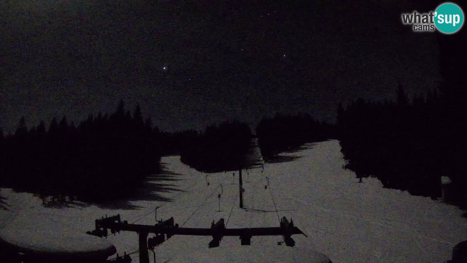 Station de ski Rogla Webcam Ostruščica pistes 1 et 2
