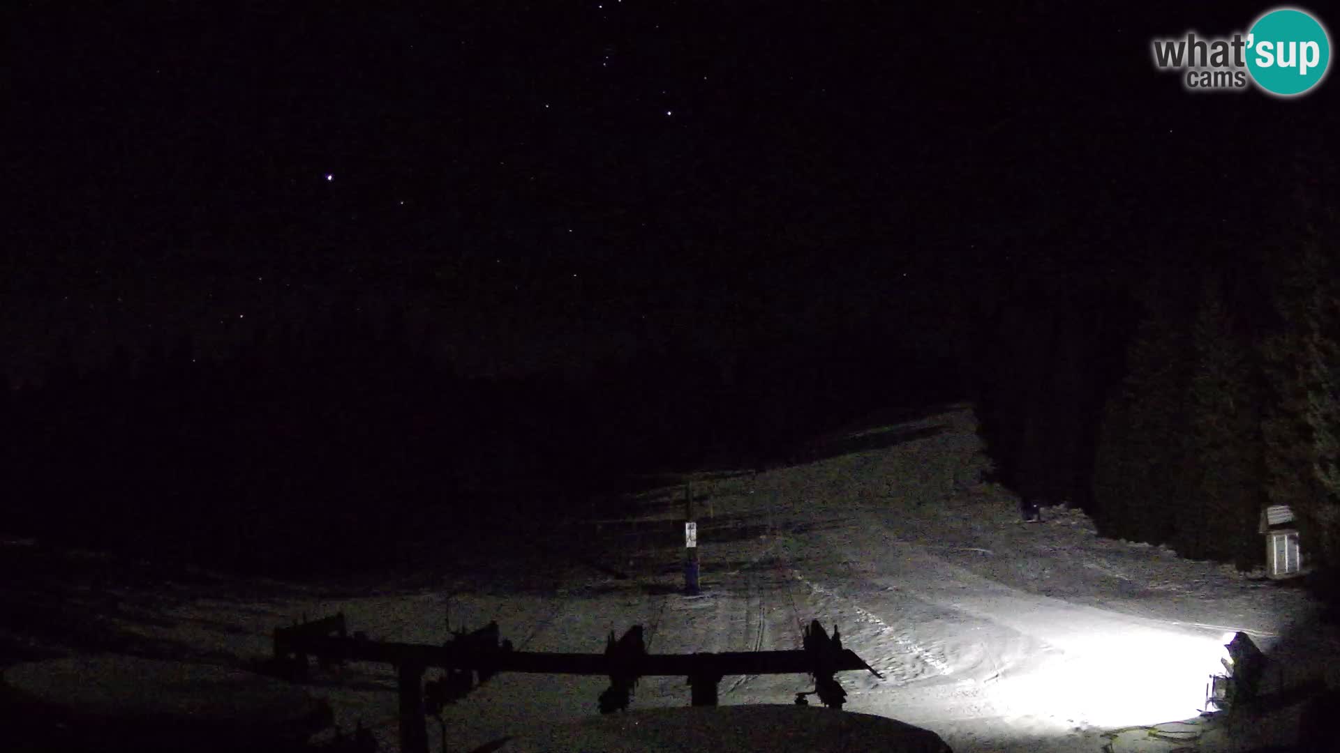 Skigebiet Rogla Webcam Ostruščica Piste 1 und 2