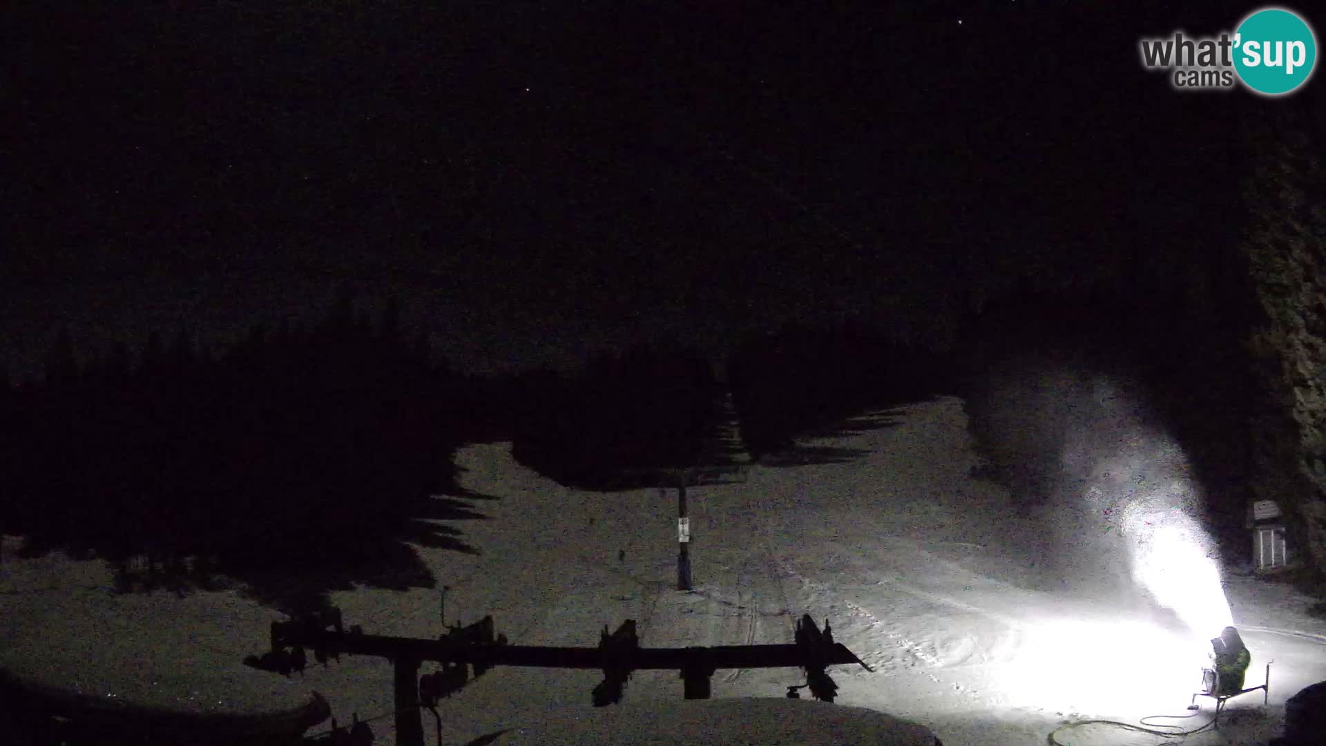 Comprensorio sciistico Rogla Webcam live Ostruščica piste 1 e 2