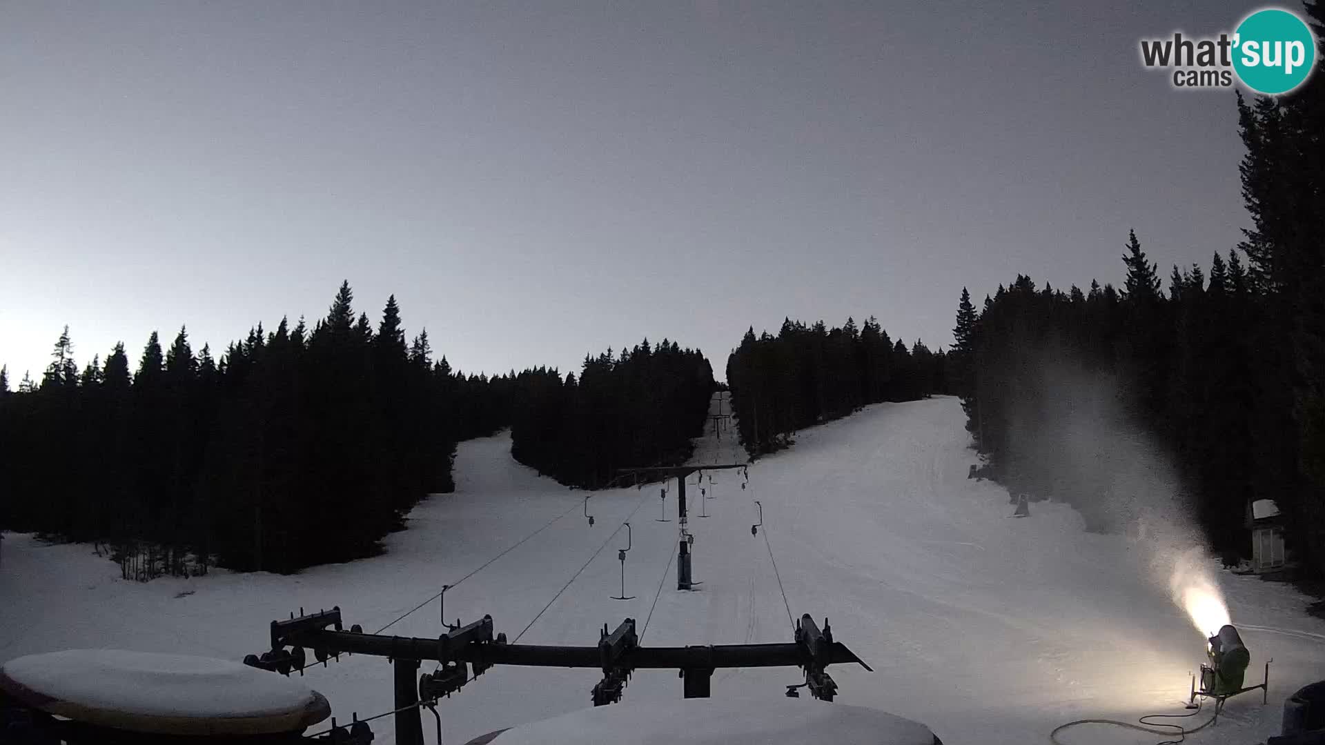 Station de ski Rogla Webcam Ostruščica pistes 1 et 2