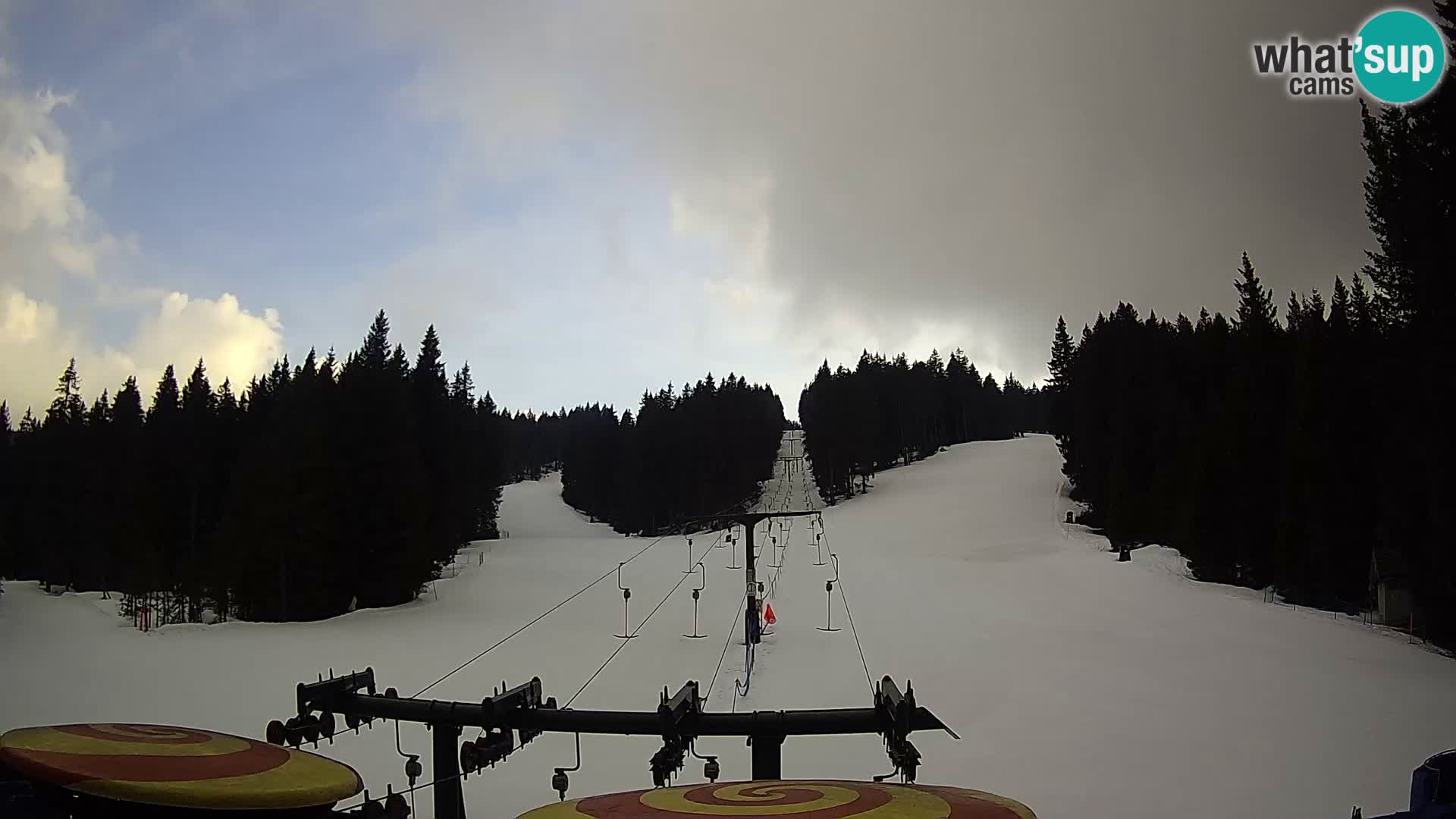 Estación de esquí Rogla Webcam Ostruščica pistas 1 y 2