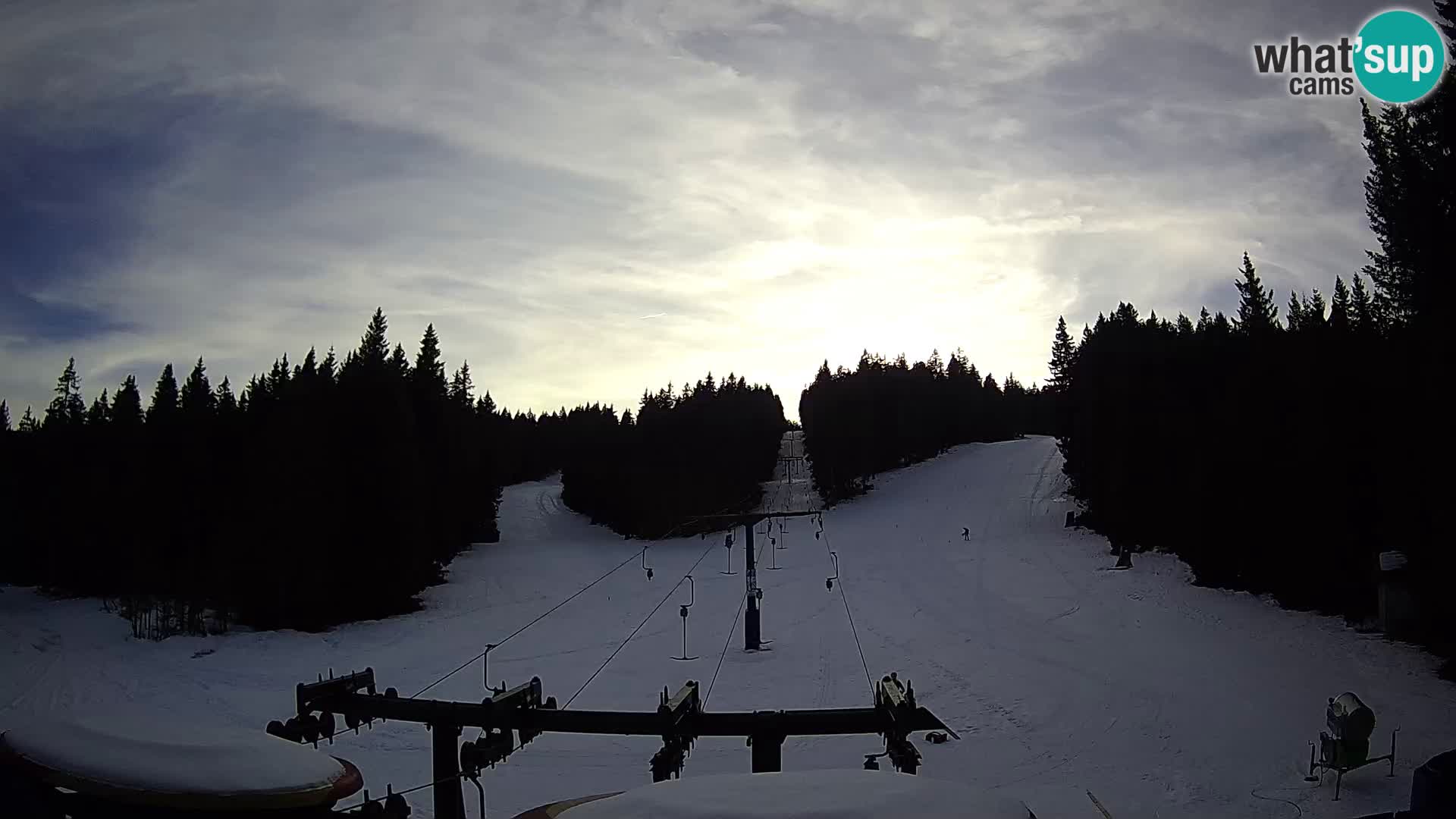 Station de ski Rogla Webcam Ostruščica pistes 1 et 2