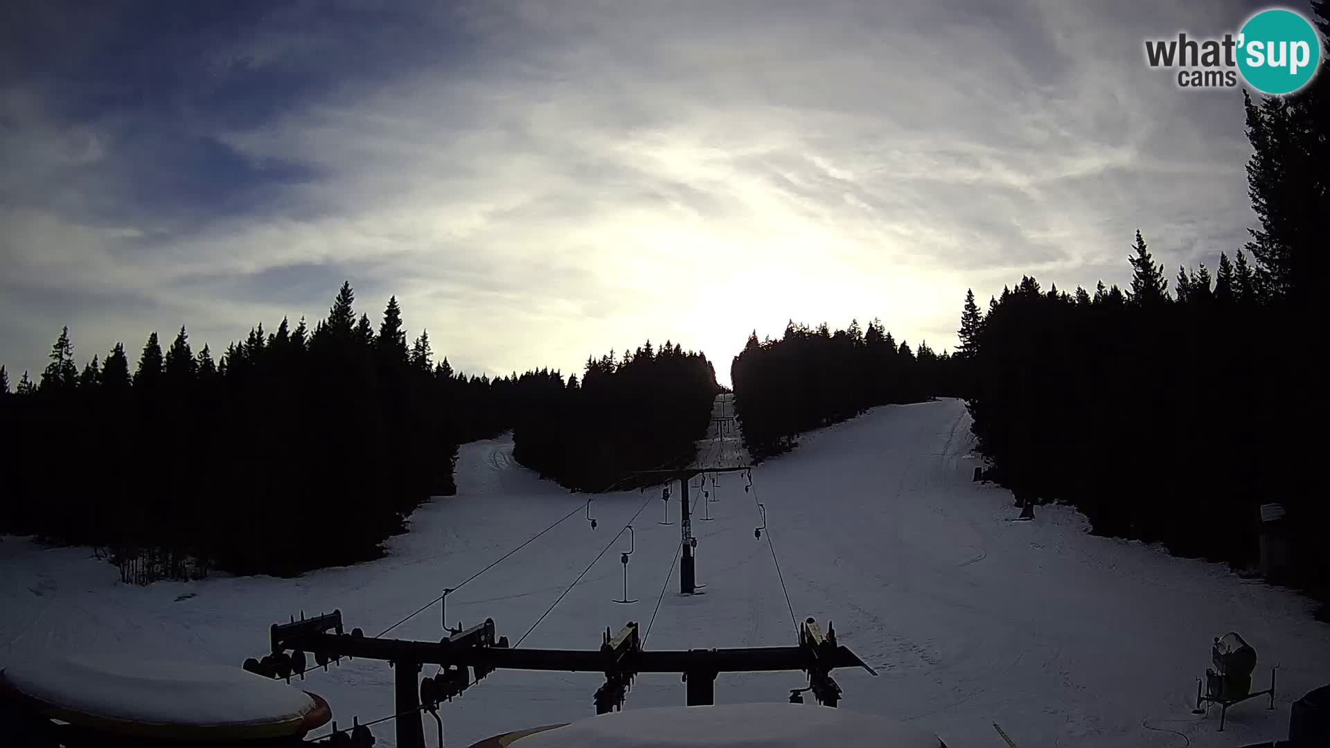 Estación de esquí Rogla Webcam Ostruščica pistas 1 y 2