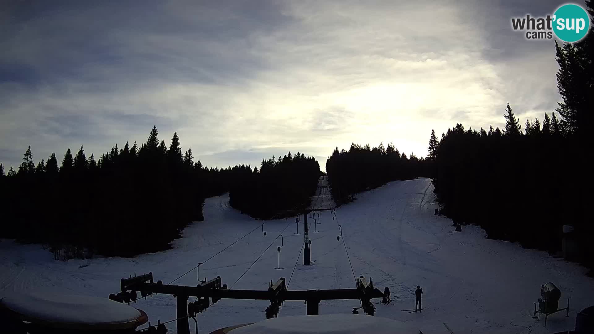 Estación de esquí Rogla Webcam Ostruščica pistas 1 y 2