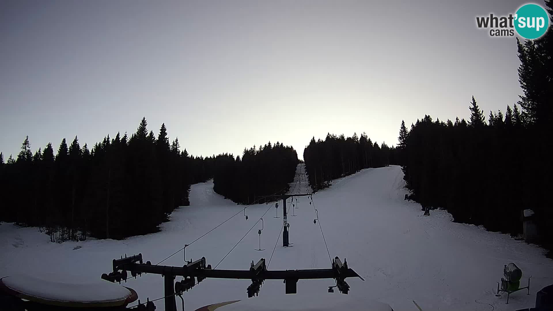 Station de ski Rogla Webcam Ostruščica pistes 1 et 2