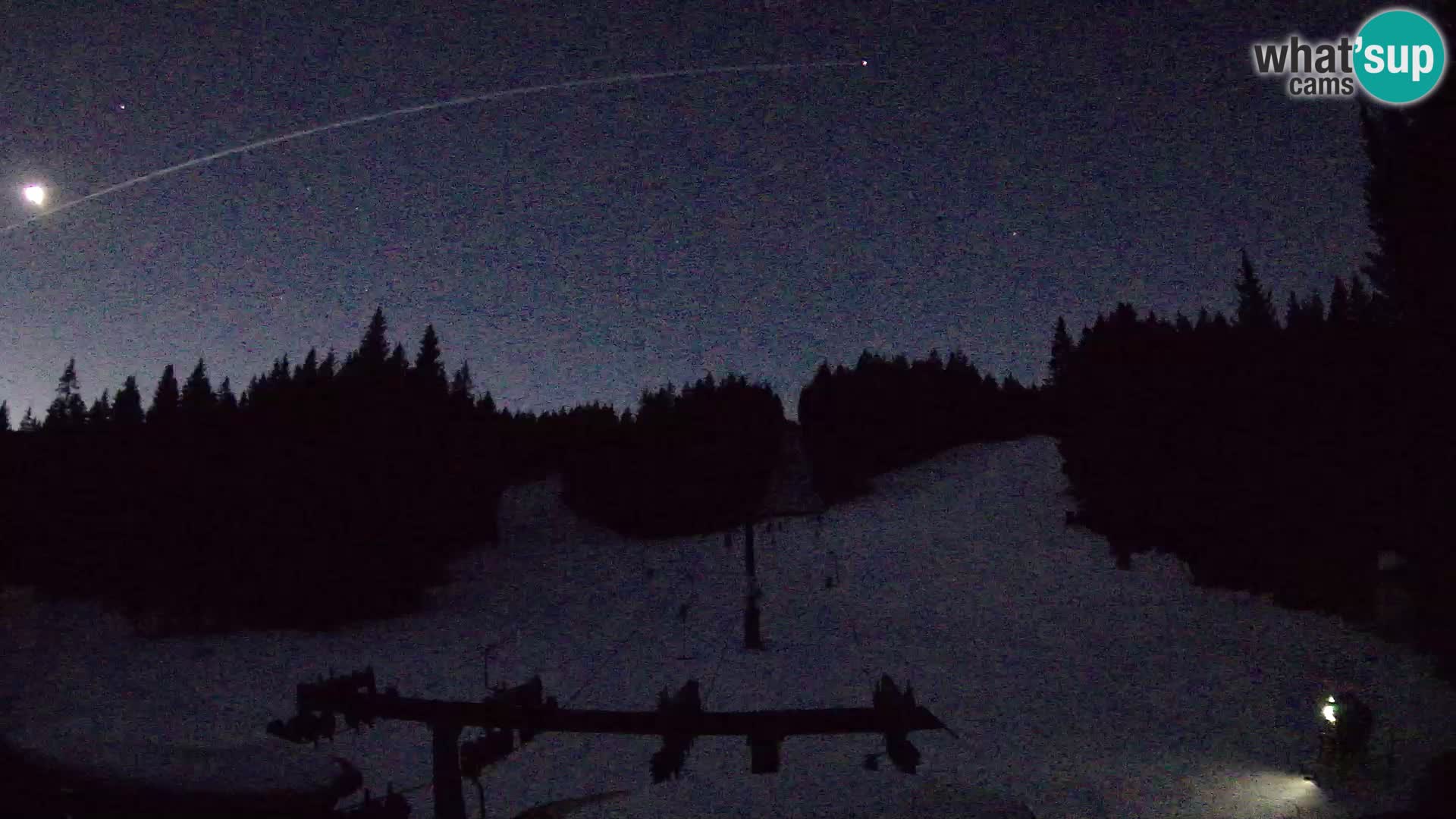 Skigebiet Rogla Webcam Ostruščica Piste 1 und 2