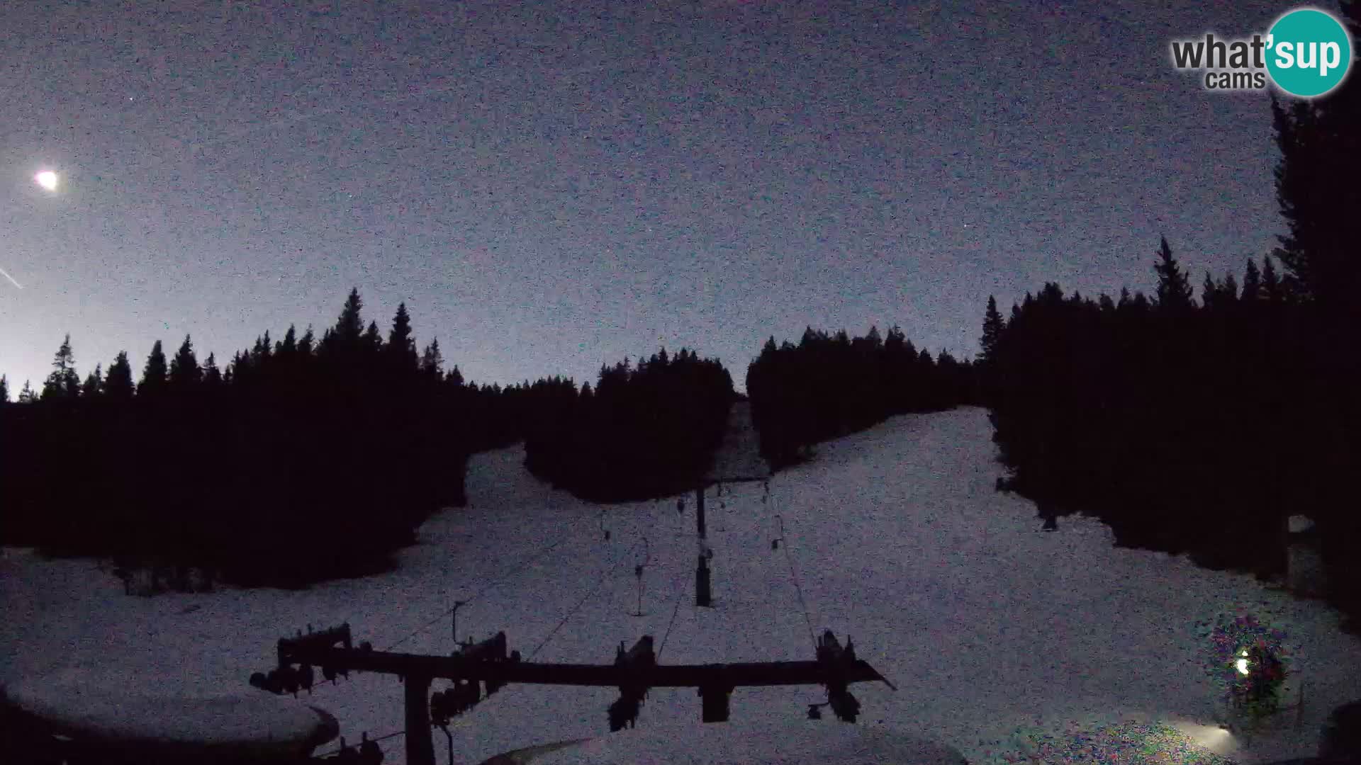 Skijalište Rogla web kamera Ostruščica proga 1 in 2