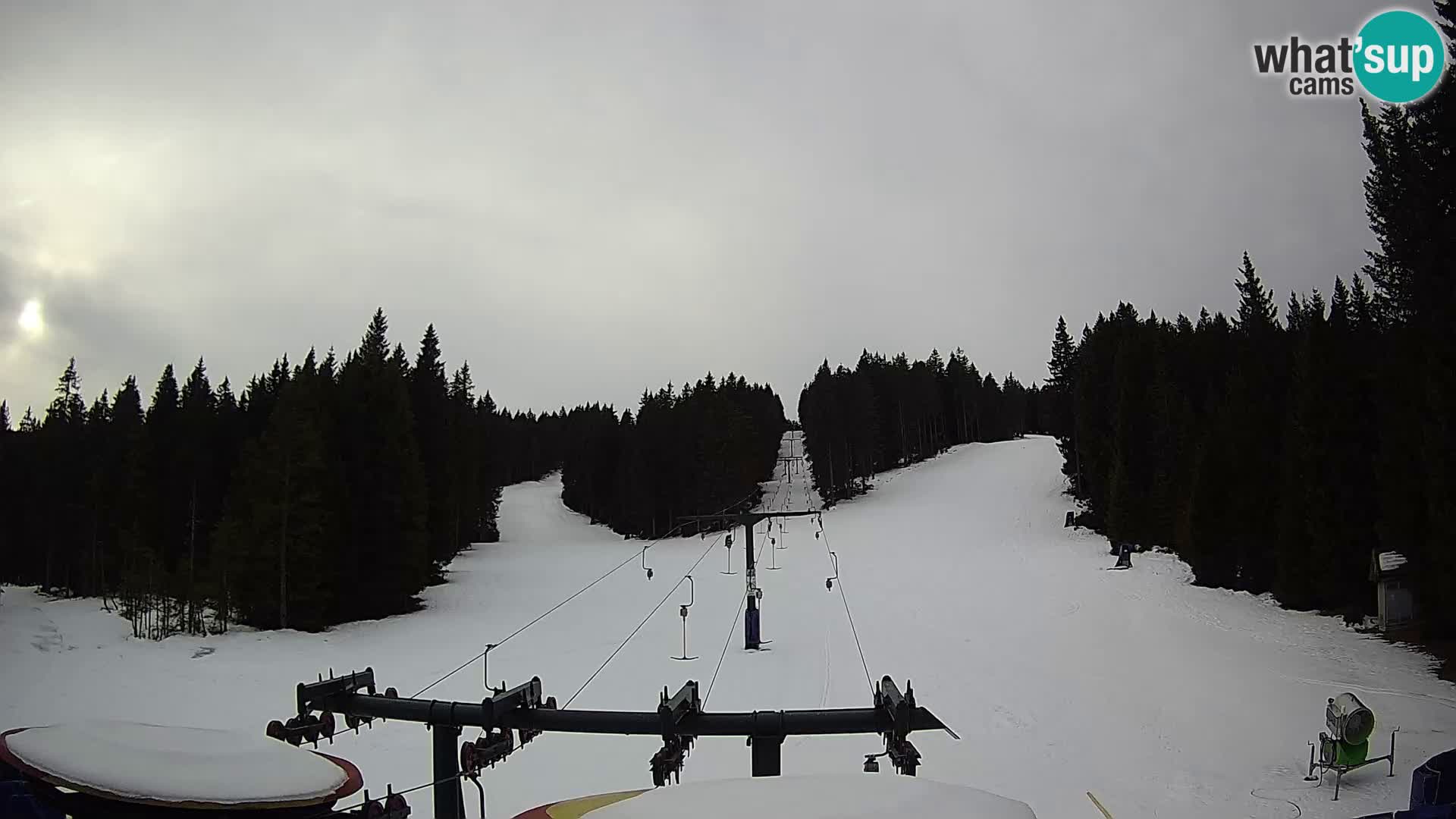 Estación de esquí Rogla Webcam Ostruščica pistas 1 y 2