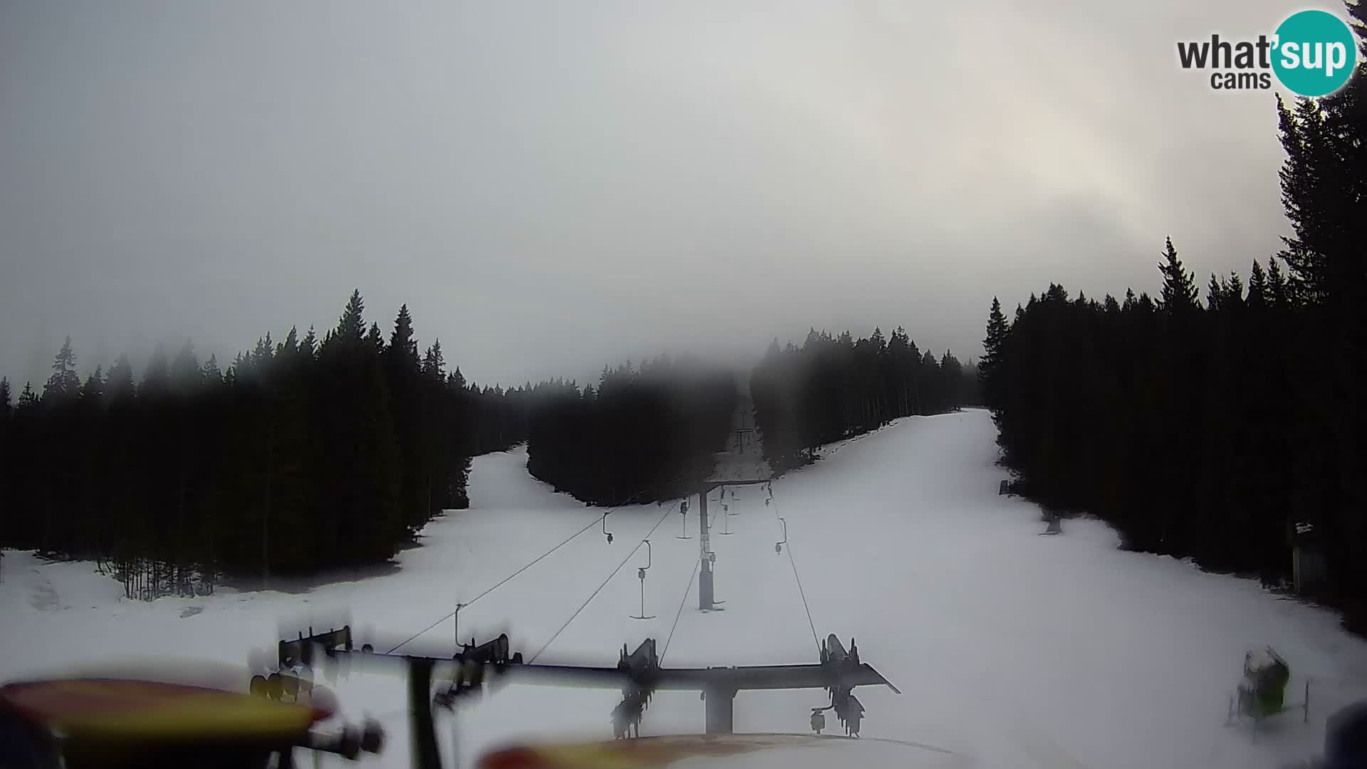Estación de esquí Rogla Webcam Ostruščica pistas 1 y 2