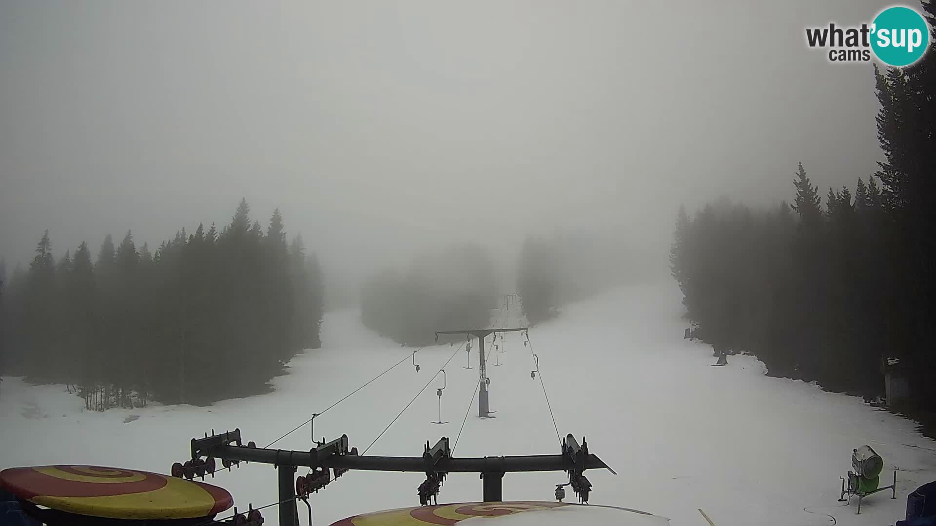 Estación de esquí Rogla Webcam Ostruščica pistas 1 y 2