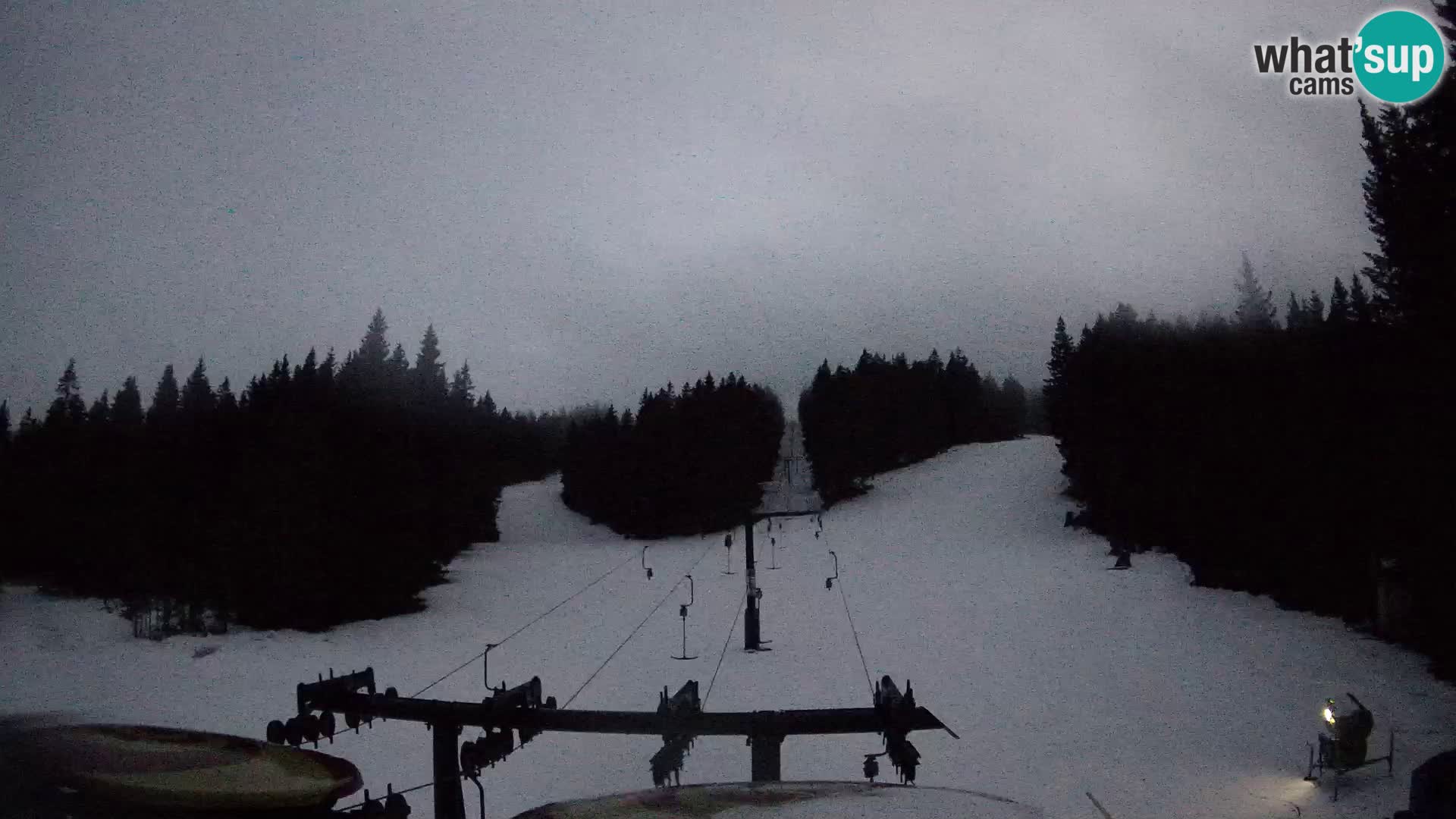Comprensorio sciistico Rogla Webcam live Ostruščica piste 1 e 2