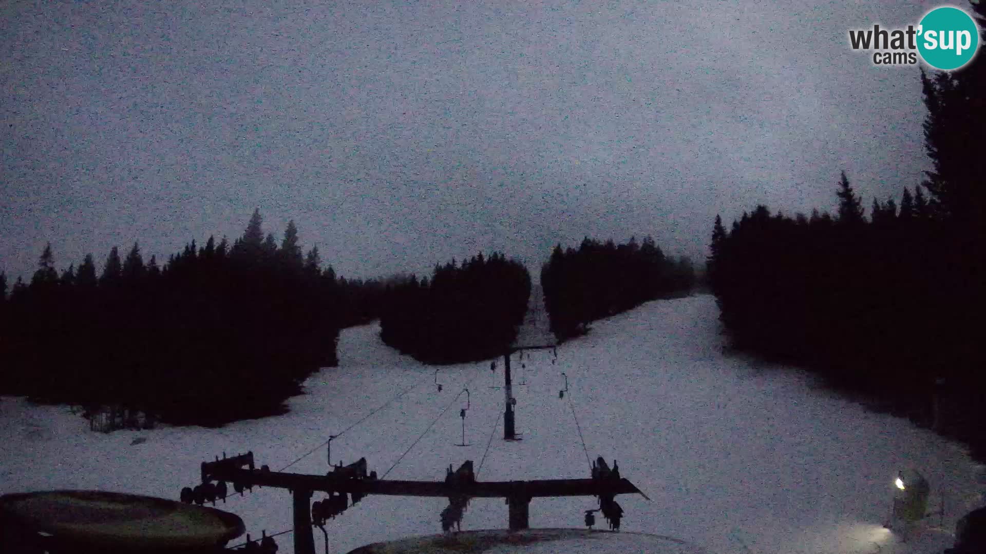 Comprensorio sciistico Rogla Webcam live Ostruščica piste 1 e 2