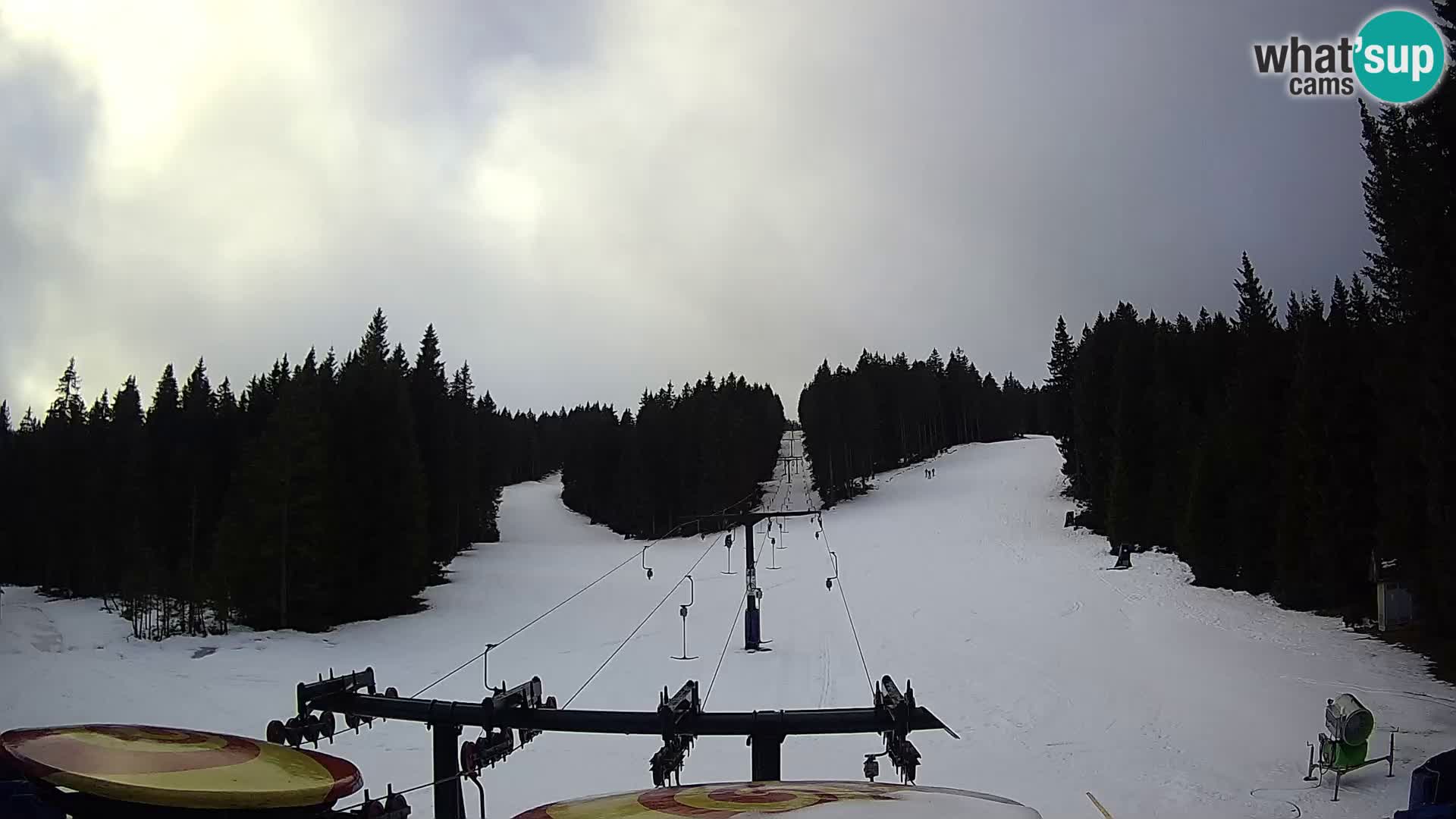 Station de ski Rogla Webcam Ostruščica pistes 1 et 2