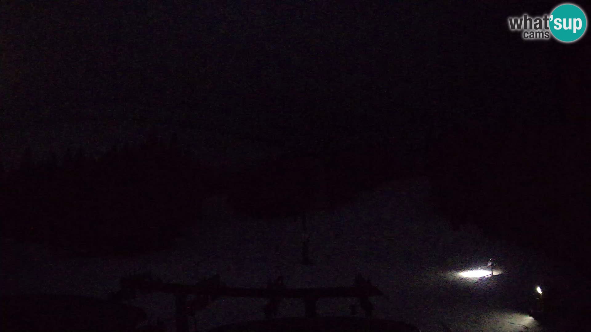 Smučišče Rogla Spletna kamera Ostruščica proga 1 in 2