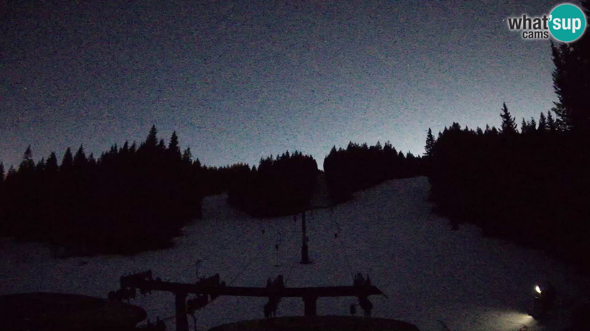 Skigebiet Rogla Webcam Ostruščica Piste 1 und 2