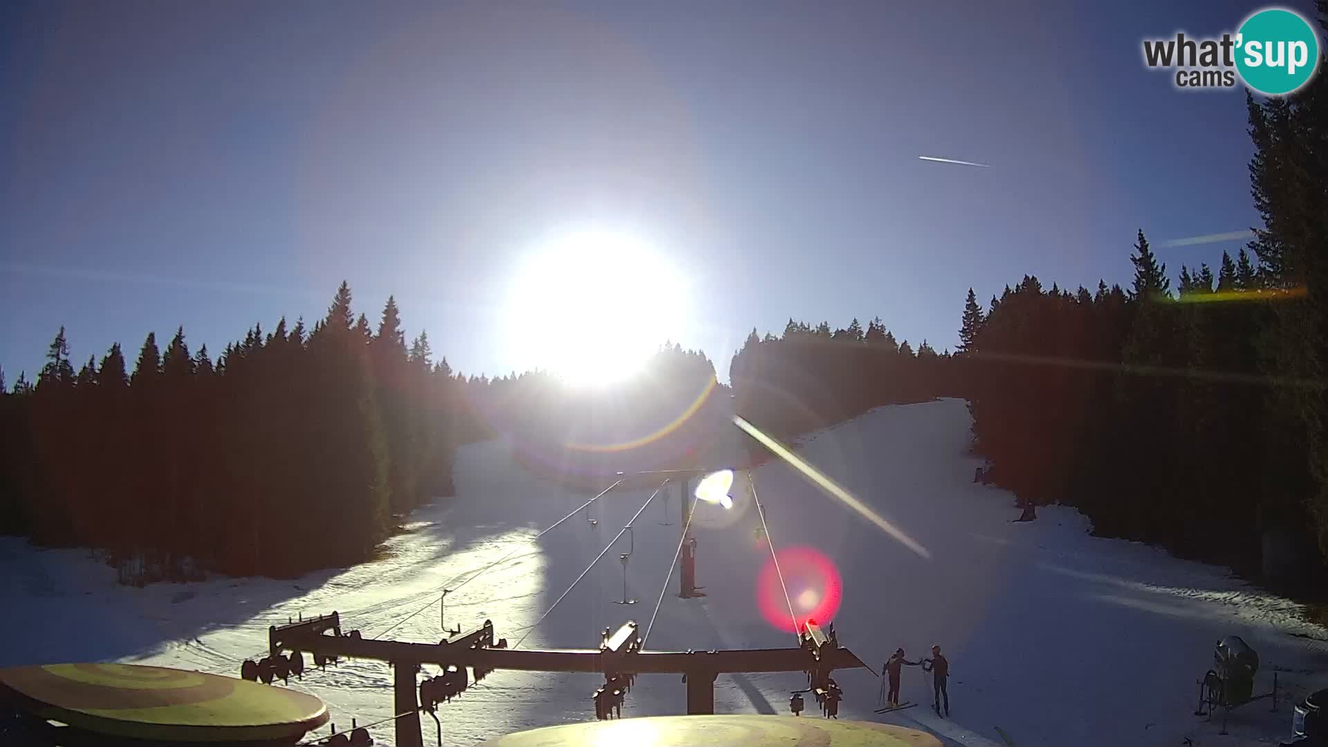 Station de ski Rogla Webcam Ostruščica pistes 1 et 2