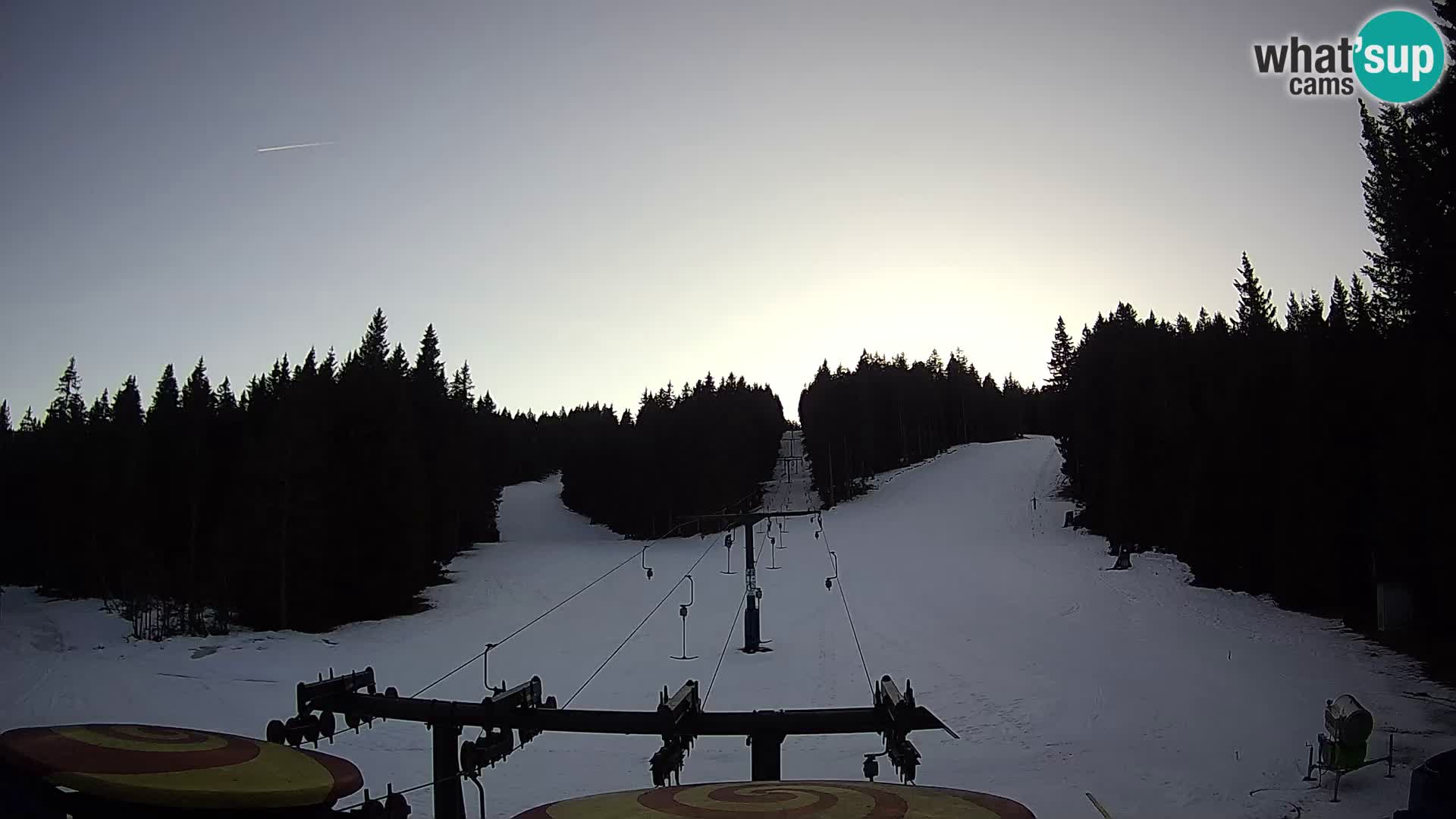 Estación de esquí Rogla Webcam Ostruščica pistas 1 y 2