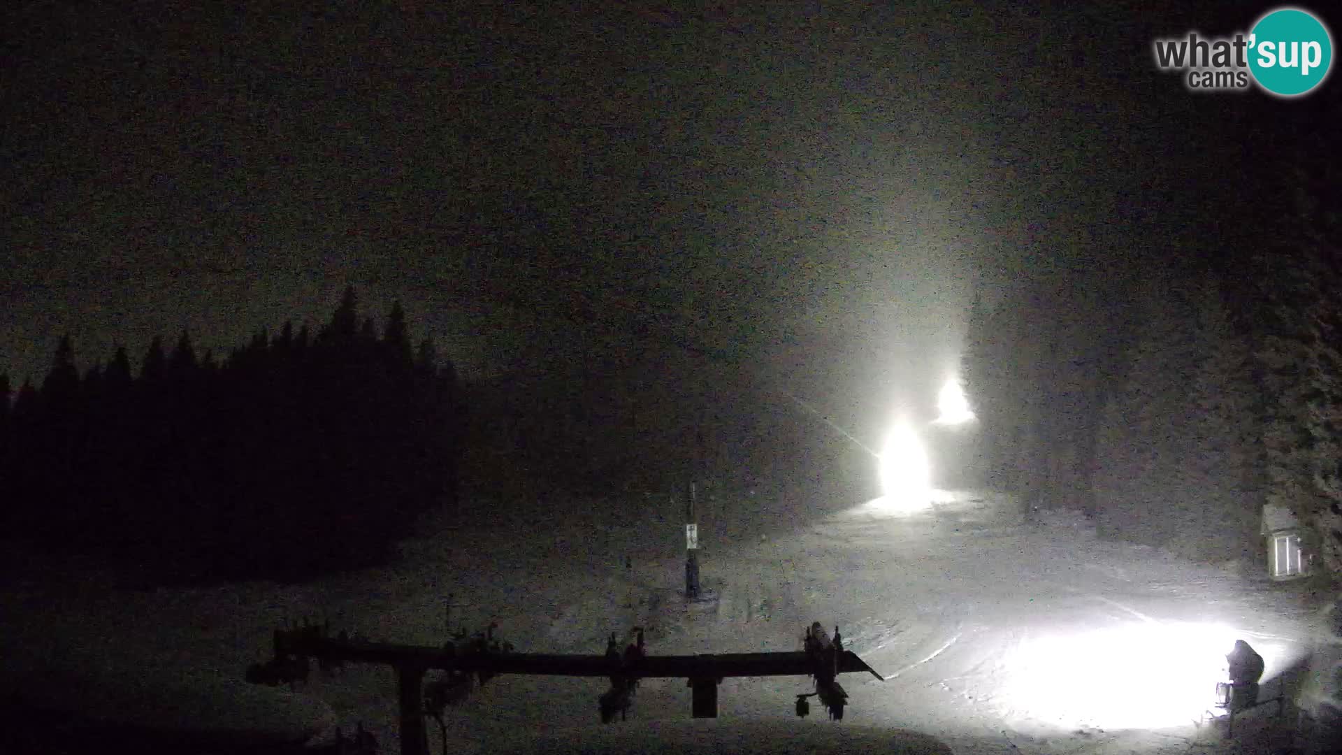 Skigebiet Rogla Webcam Ostruščica Piste 1 und 2