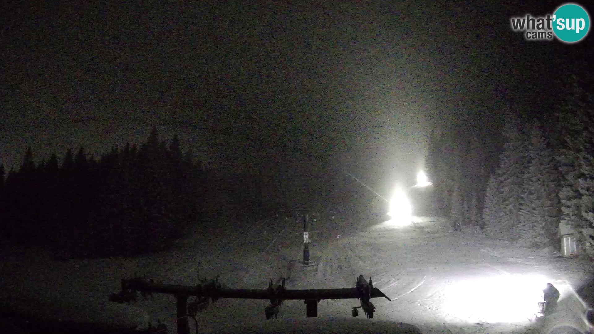 Skijalište Rogla web kamera Ostruščica proga 1 in 2