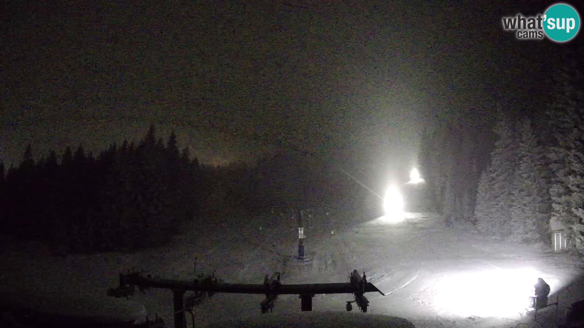Comprensorio sciistico Rogla Webcam live Ostruščica piste 1 e 2