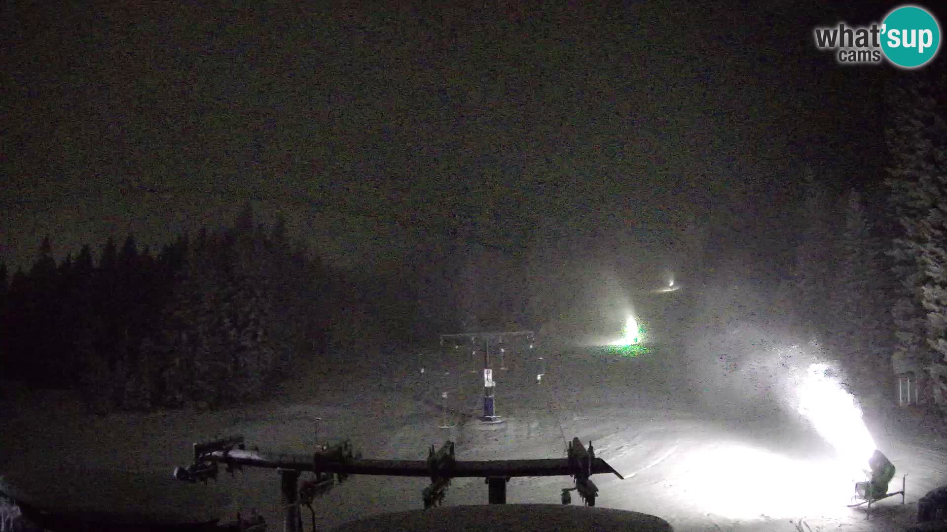 Skijalište Rogla web kamera Ostruščica proga 1 in 2