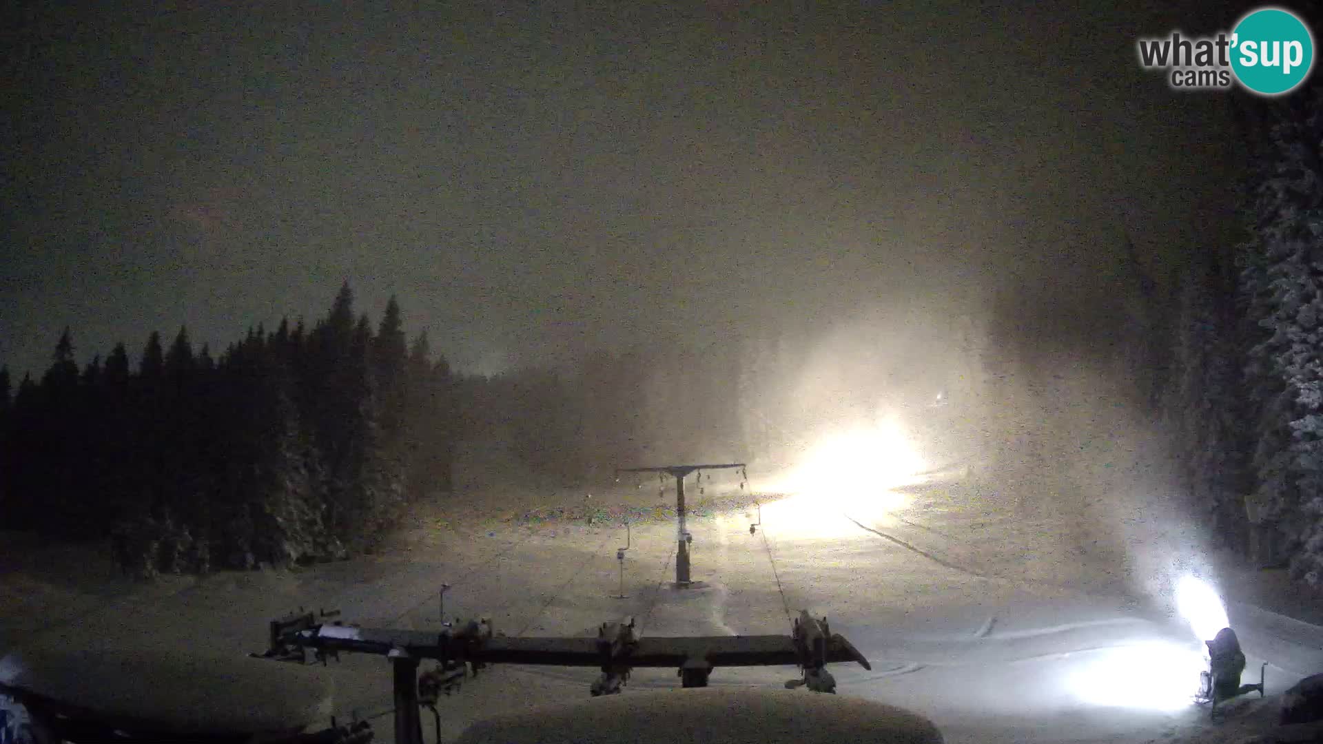 Station de ski Rogla Webcam Ostruščica pistes 1 et 2